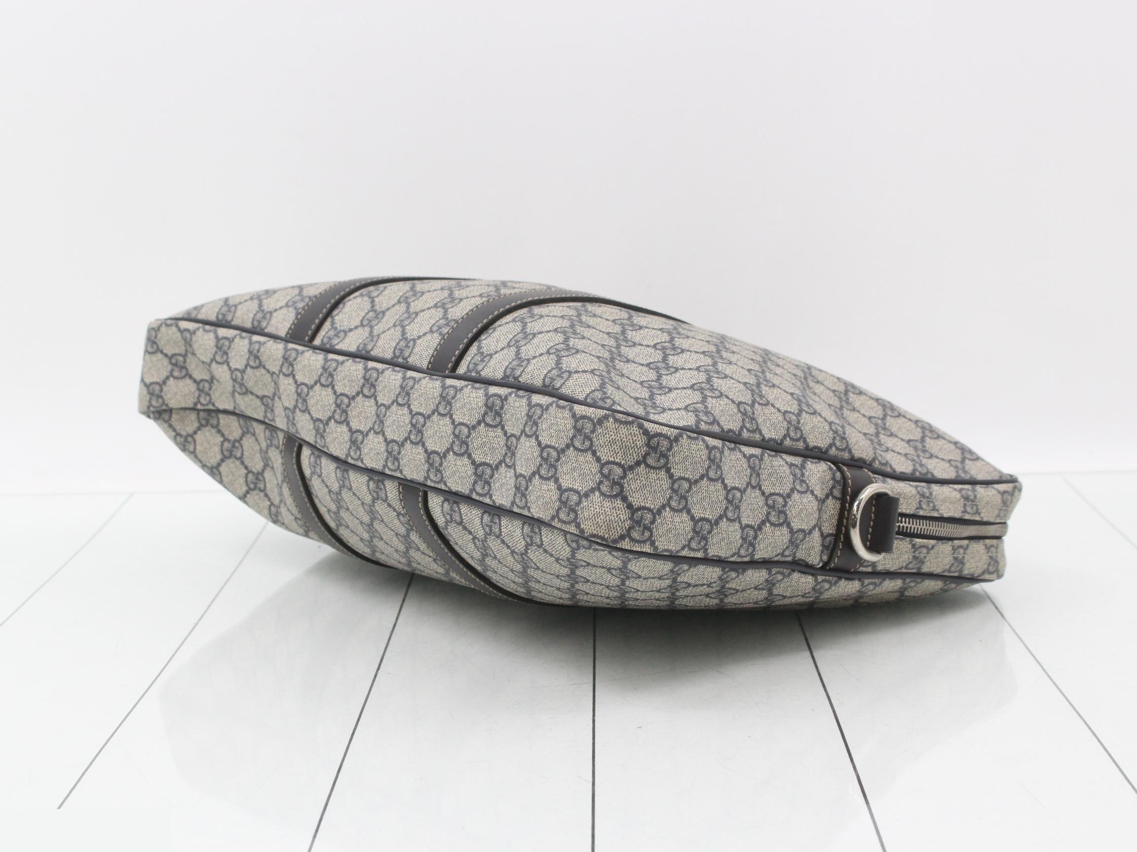 GG Supreme Business Bag, Navy — view 6