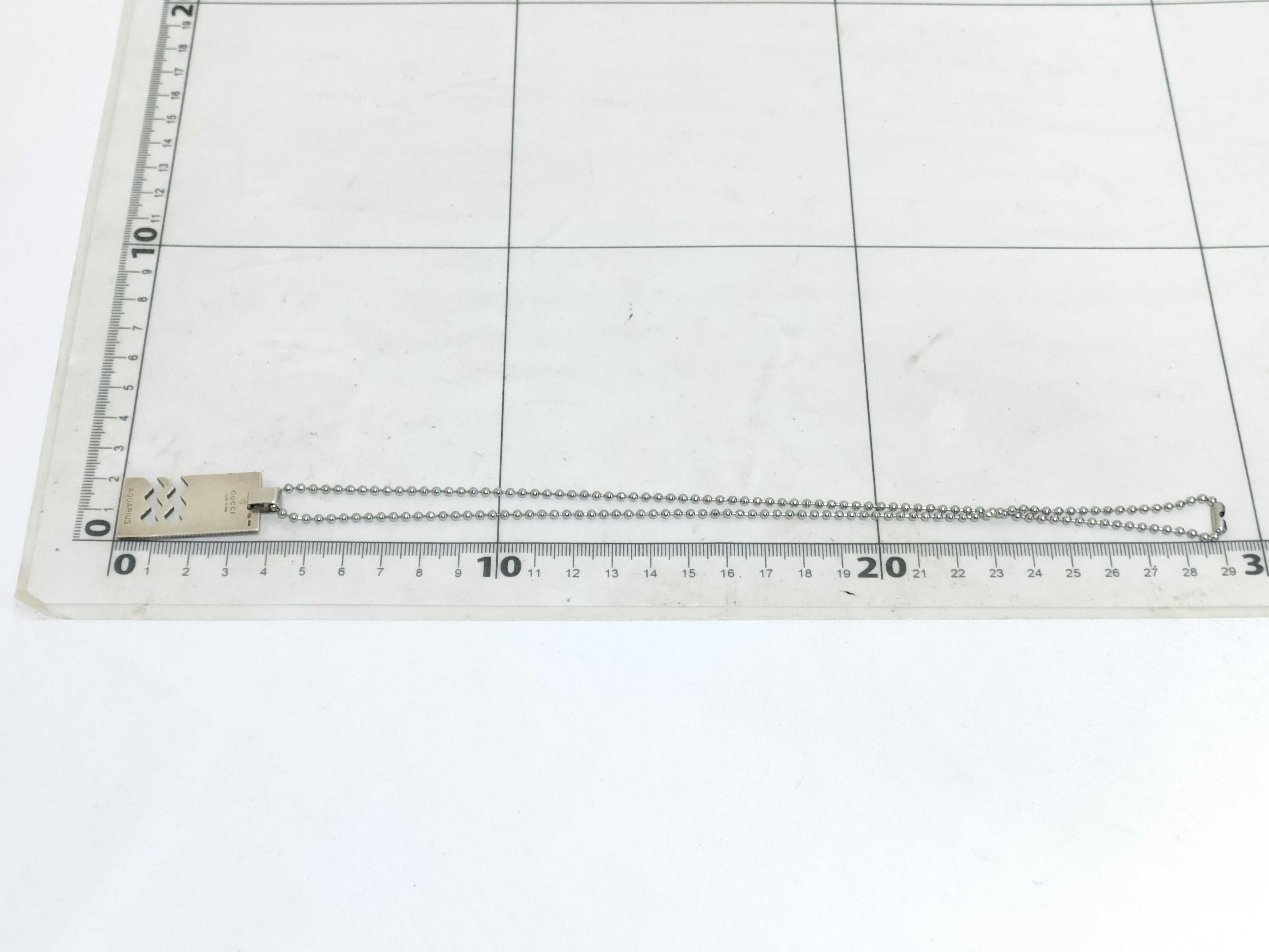 Aquarius Plate Necklace, SV925, 17.5g — view 6