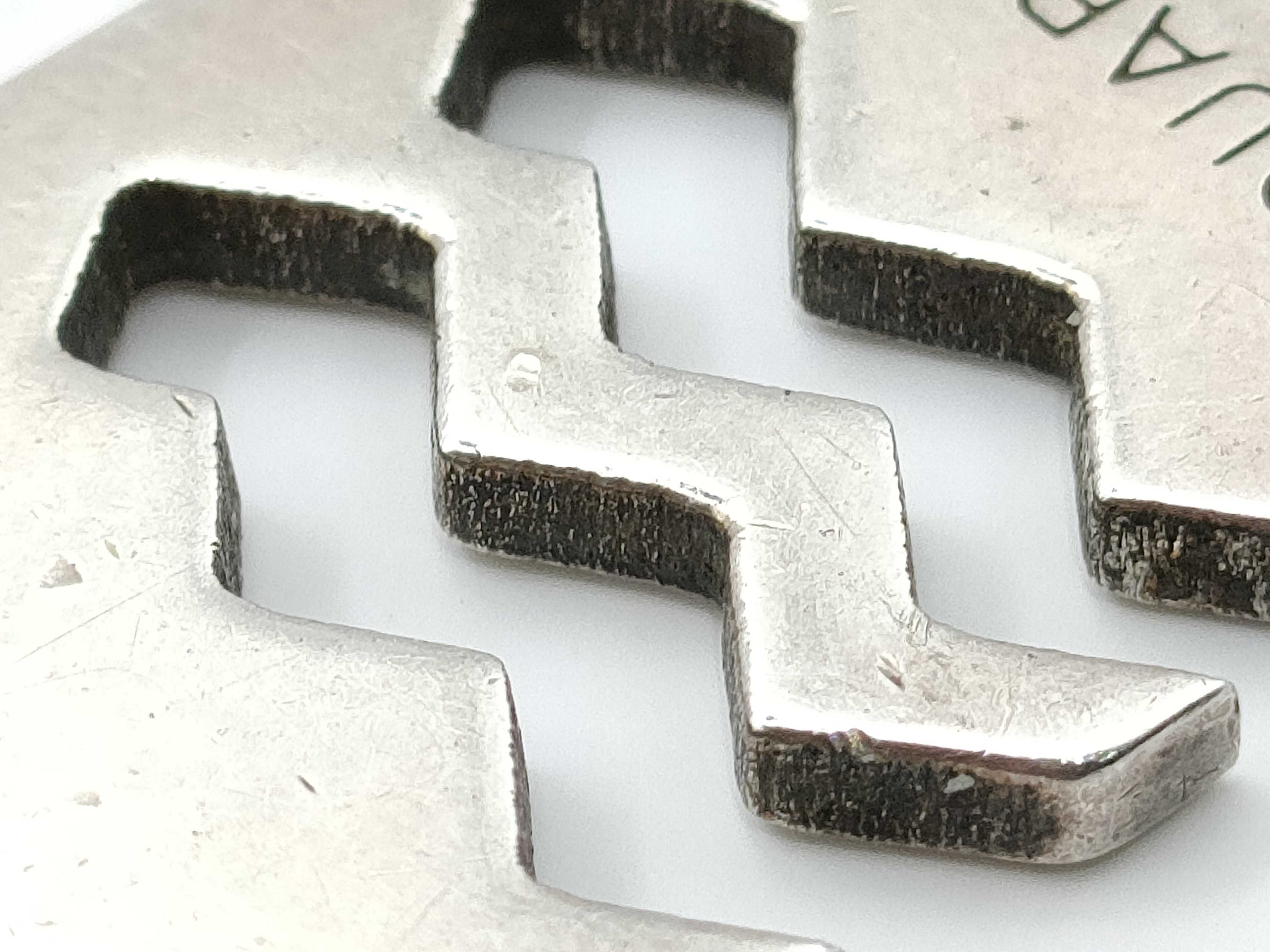 Aquarius Plate Necklace, SV925, 17.5g — view 9