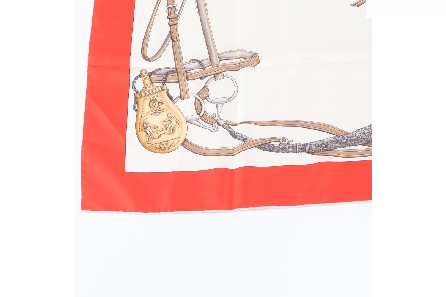 100% Silk Scarf with Tag — view 4