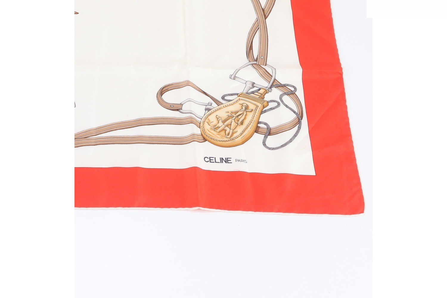 100% Silk Scarf with Tag — view 5