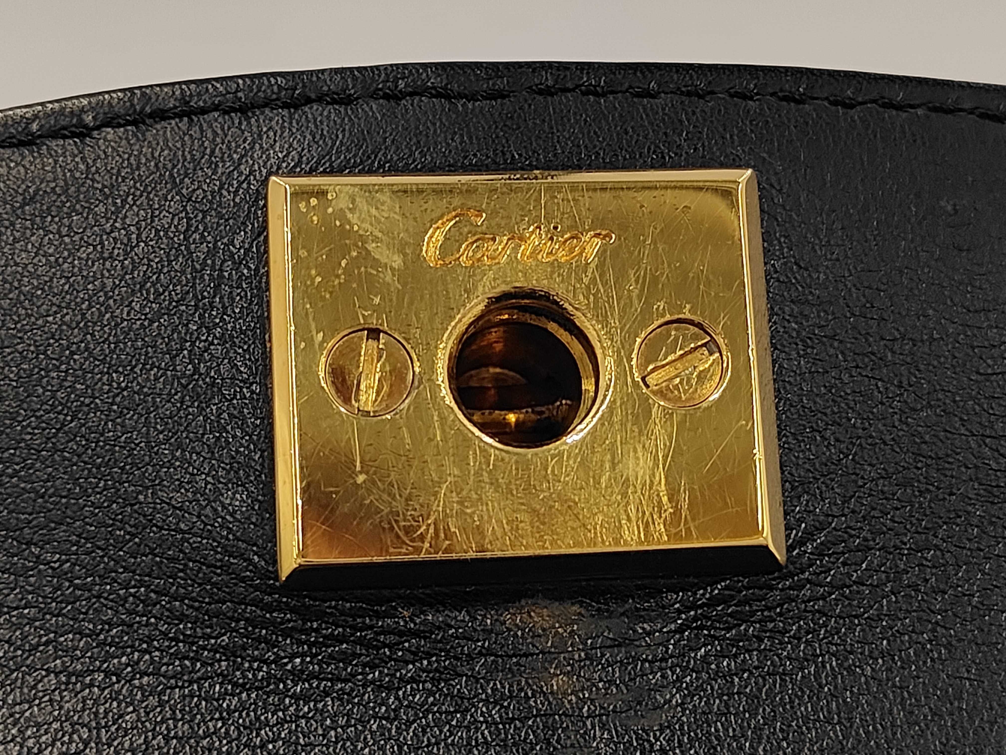 Panthère Leather Handbag — view 8