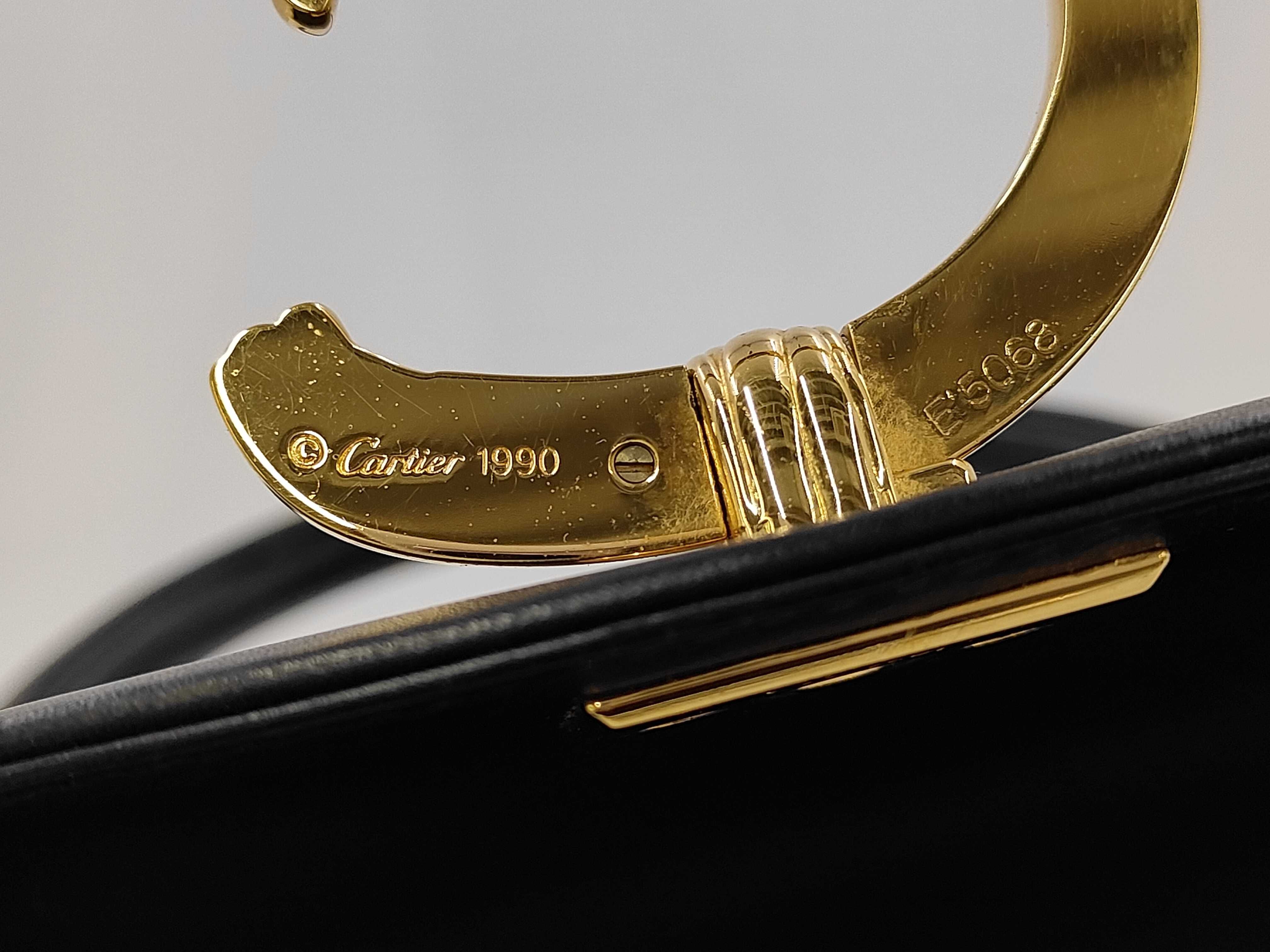 Panthère Leather Handbag — view 9