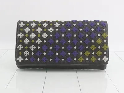 Intrecciato Clutch Bag