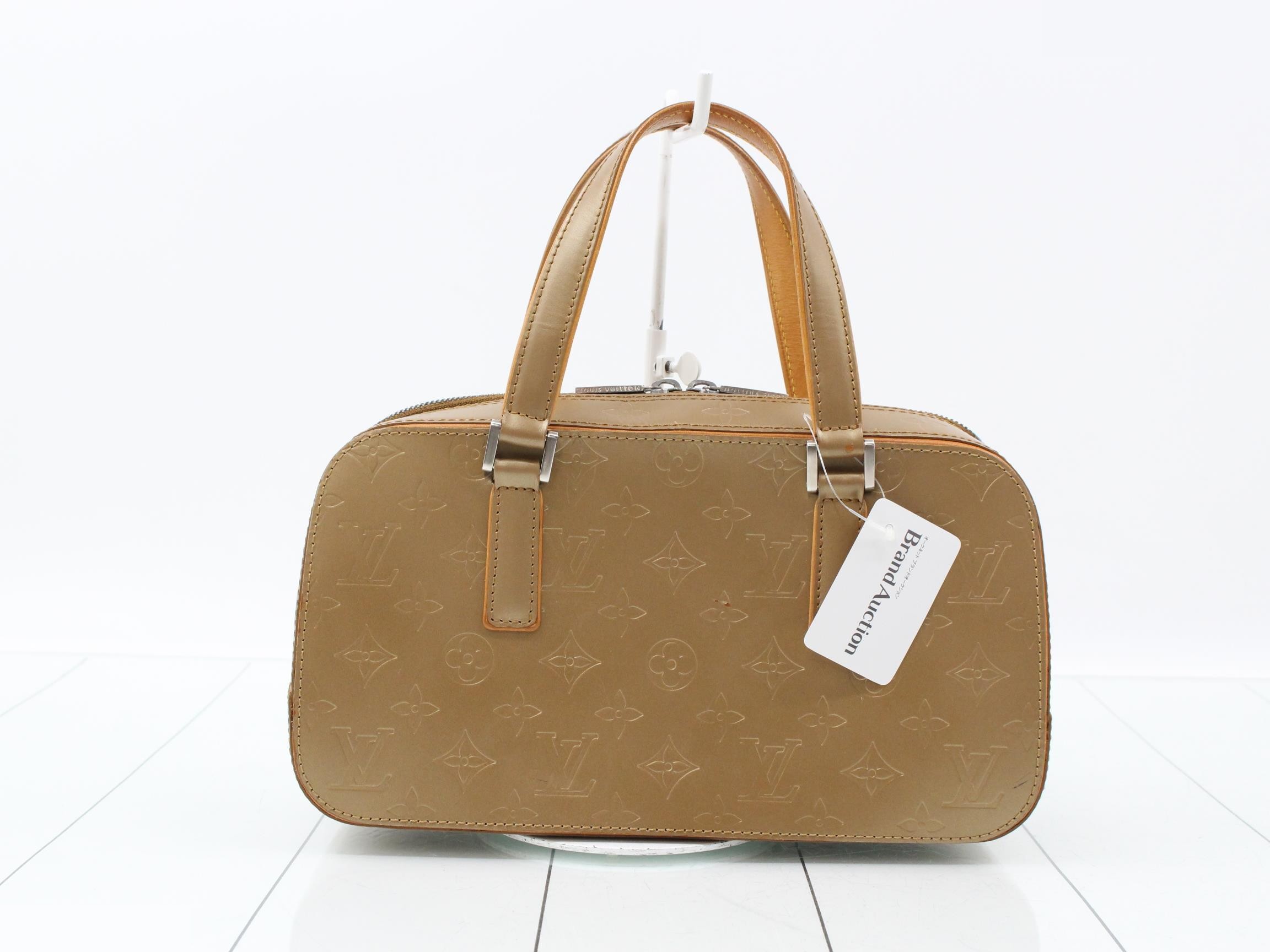 Monogram Matte Shelton MM Ambre (Amber, Old Gold) — view 2