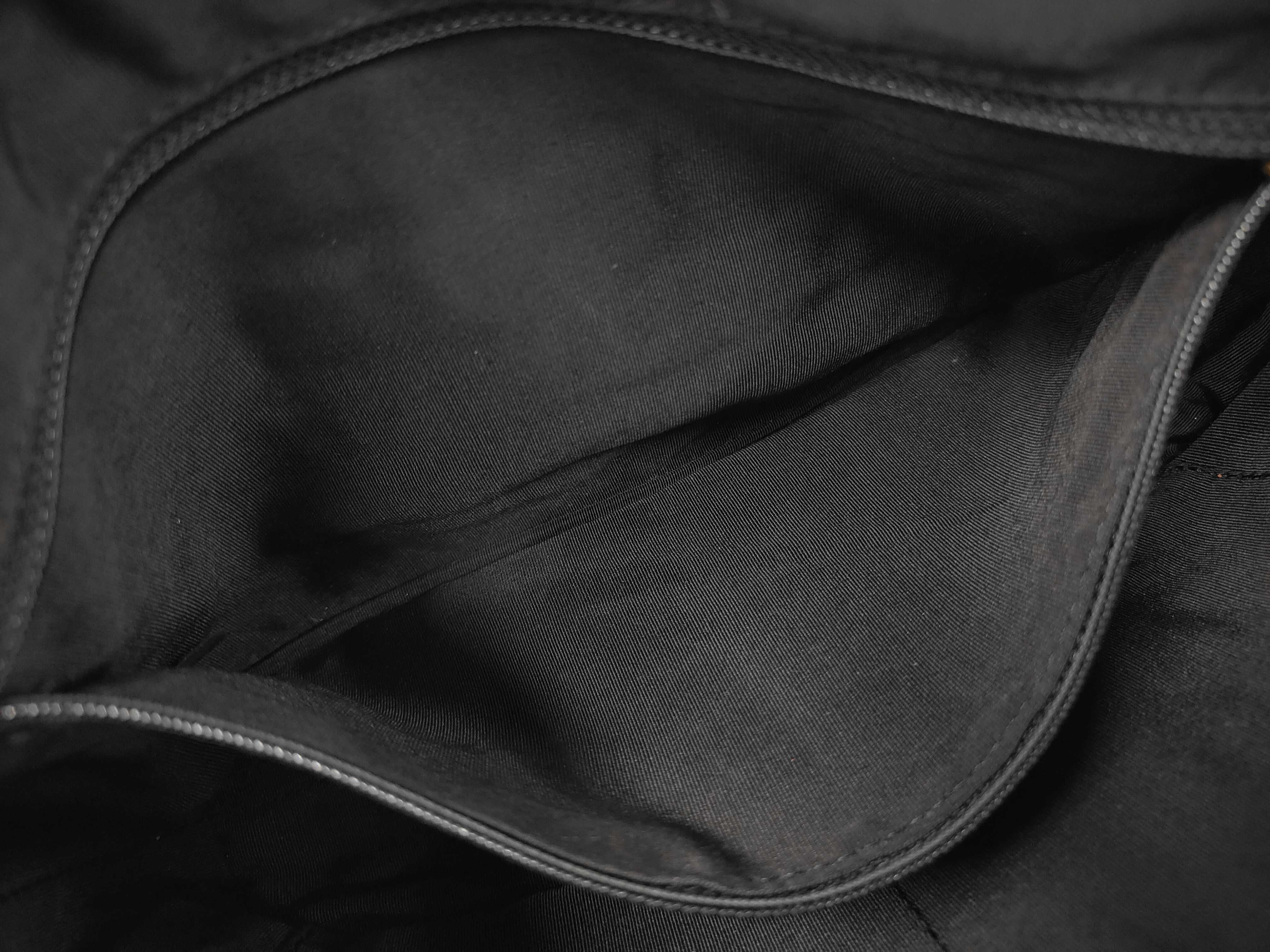 7205109 Shoulder Bag, Chocolate Bar Coco Mark, Leather, Black Shoulder Bag — view 10