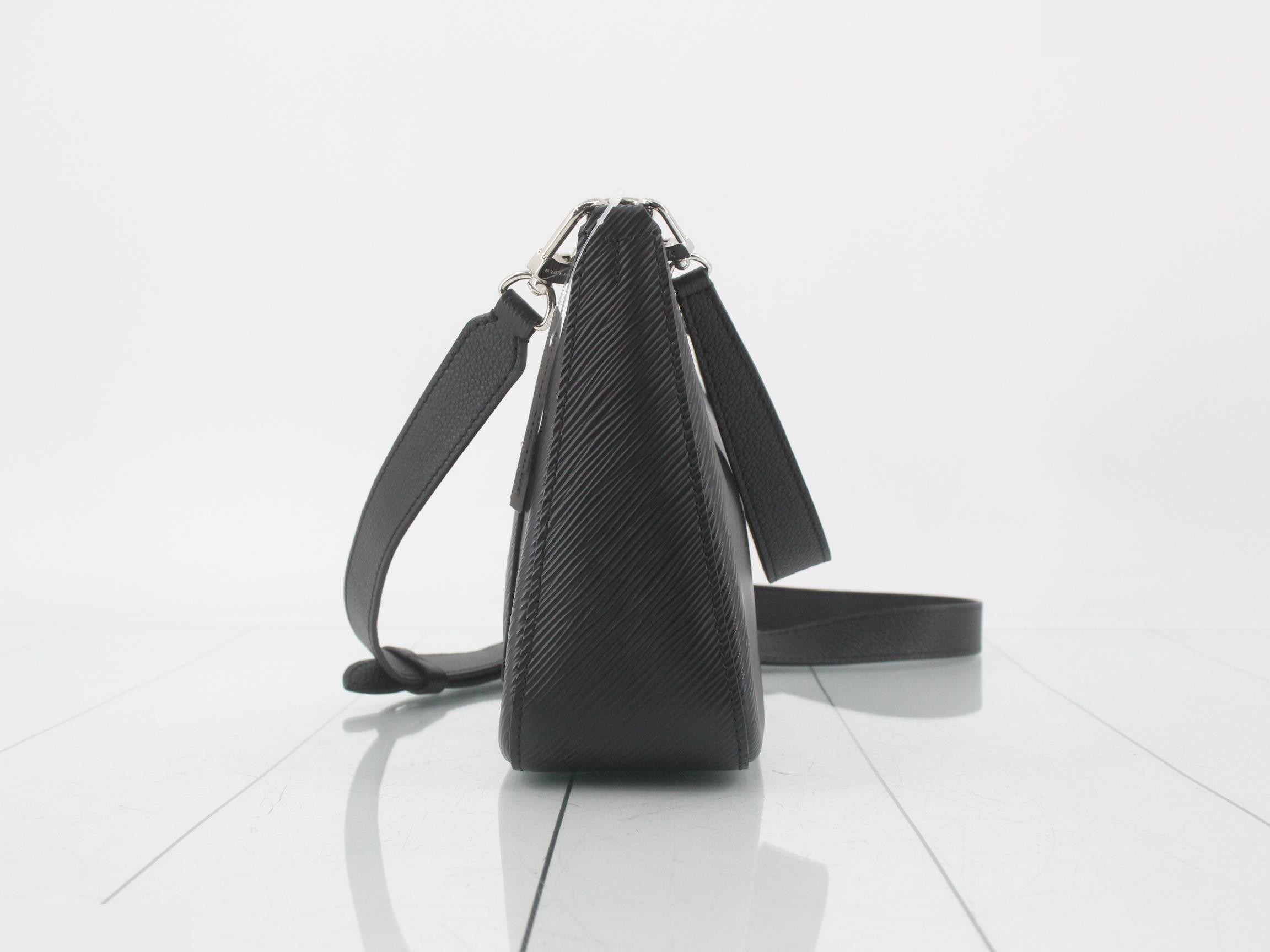 Epi Marelle Noir 2-Way Shoulder Bag with Pouch — view 3
