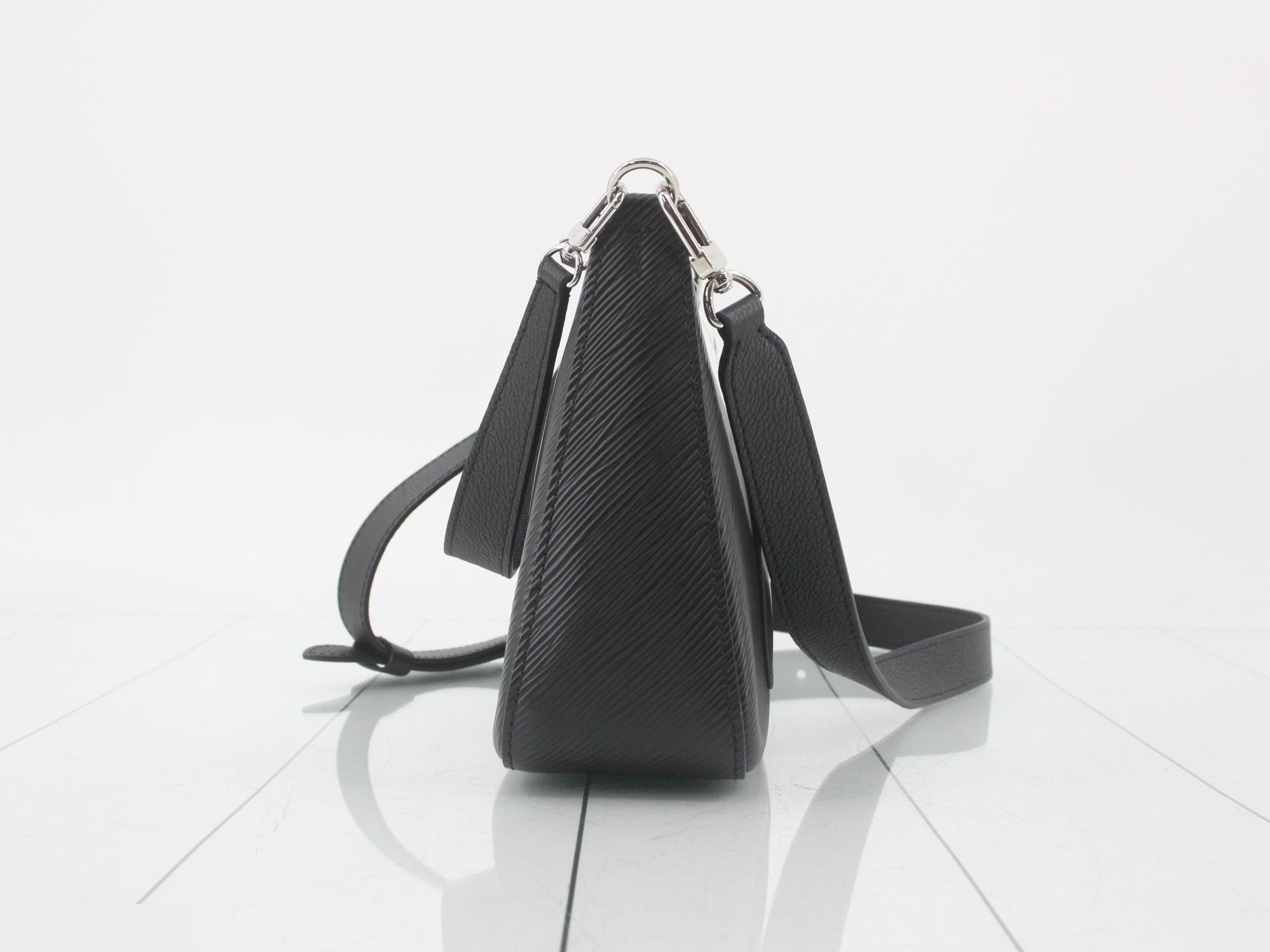 Epi Marelle Noir 2-Way Shoulder Bag with Pouch — view 4