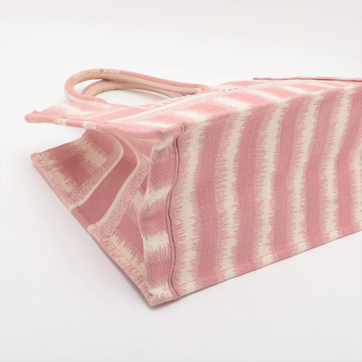 Book Tote Medium Canvas Tote Bag Pink Outlet — view 4