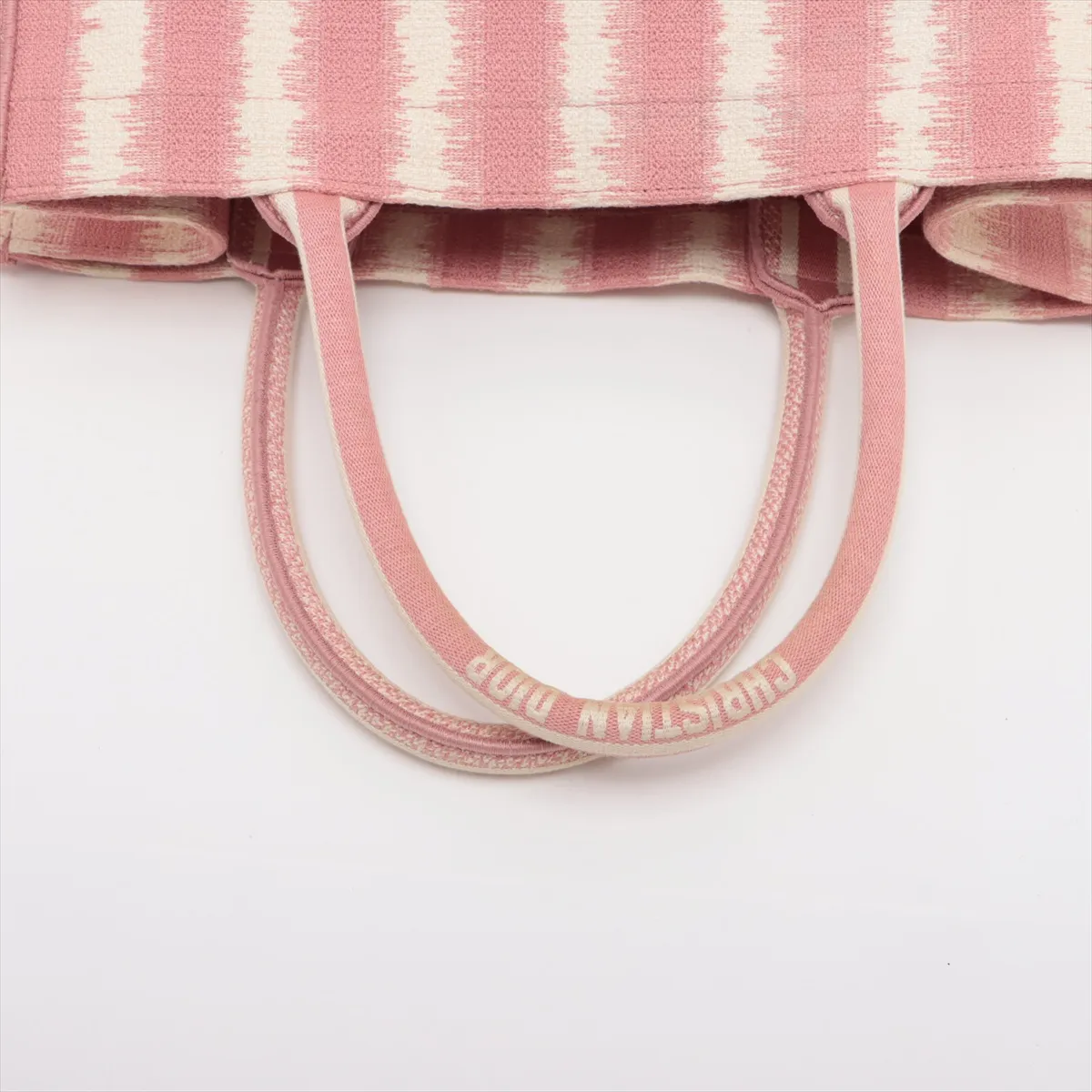Book Tote Medium Canvas Tote Bag Pink Outlet — view 5