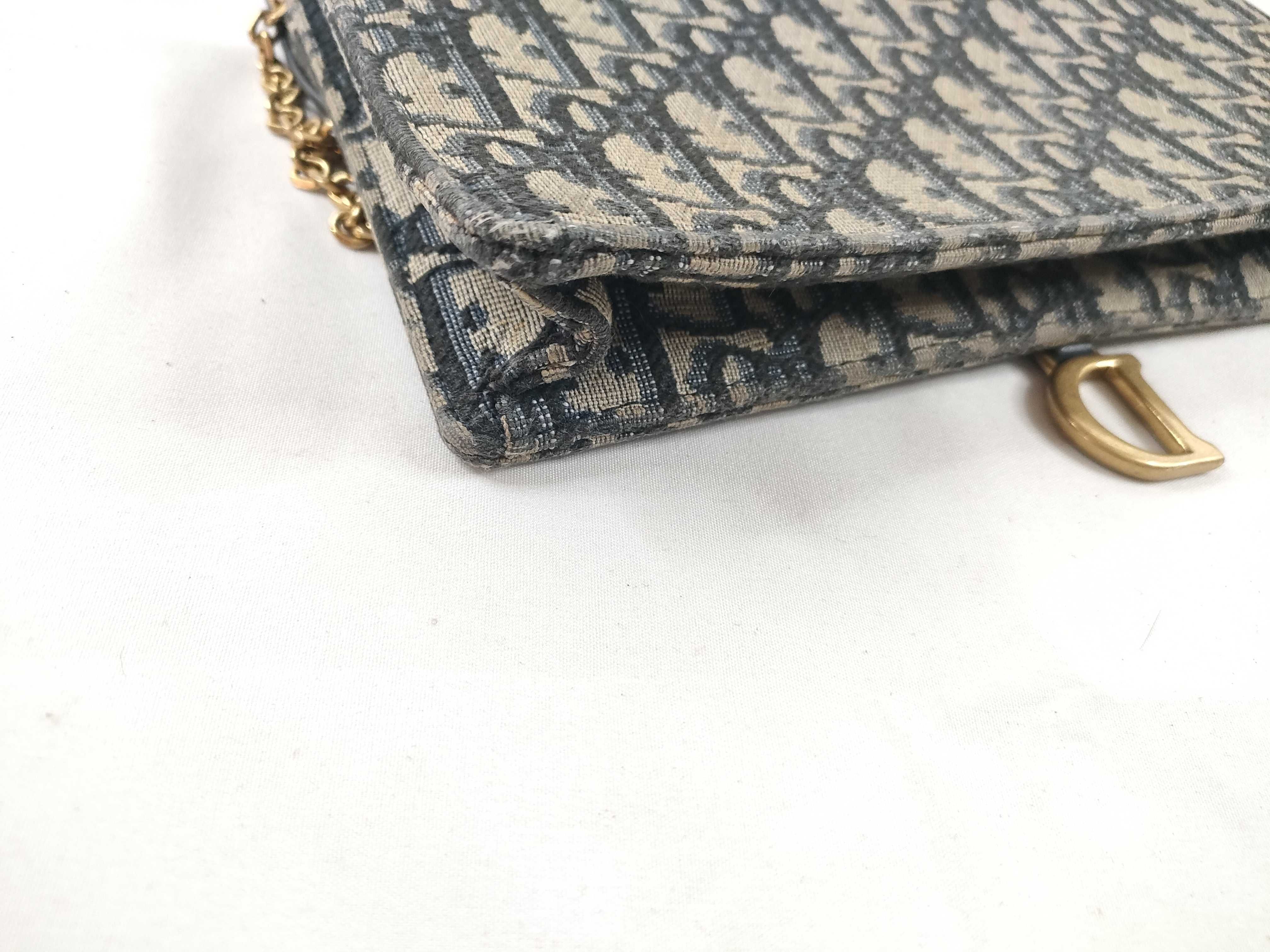 ID- Saddle Pouch with Chain Shoulder Bag — view 3