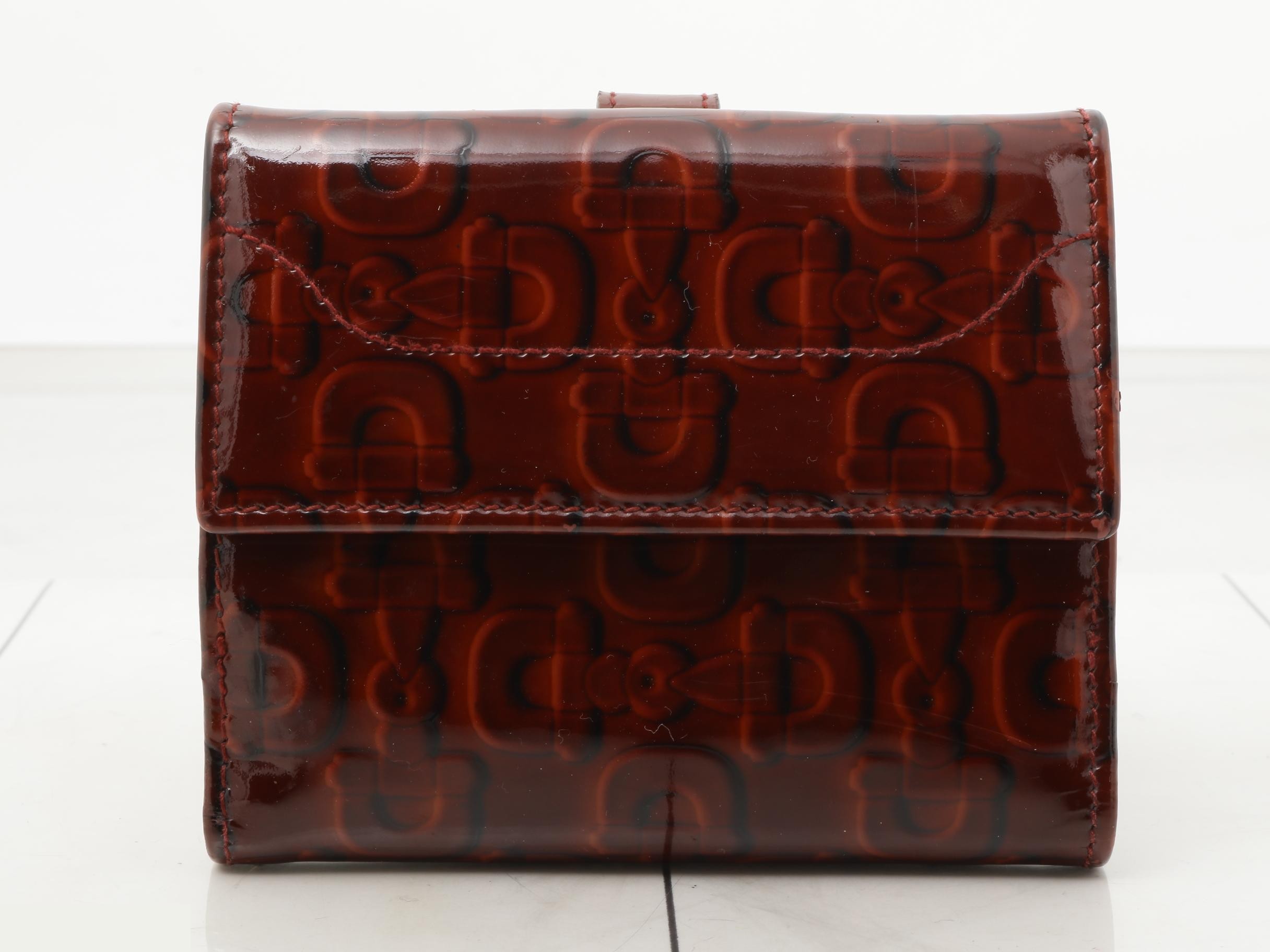 Patent Leather New Jackie Compact Wallet — view 2