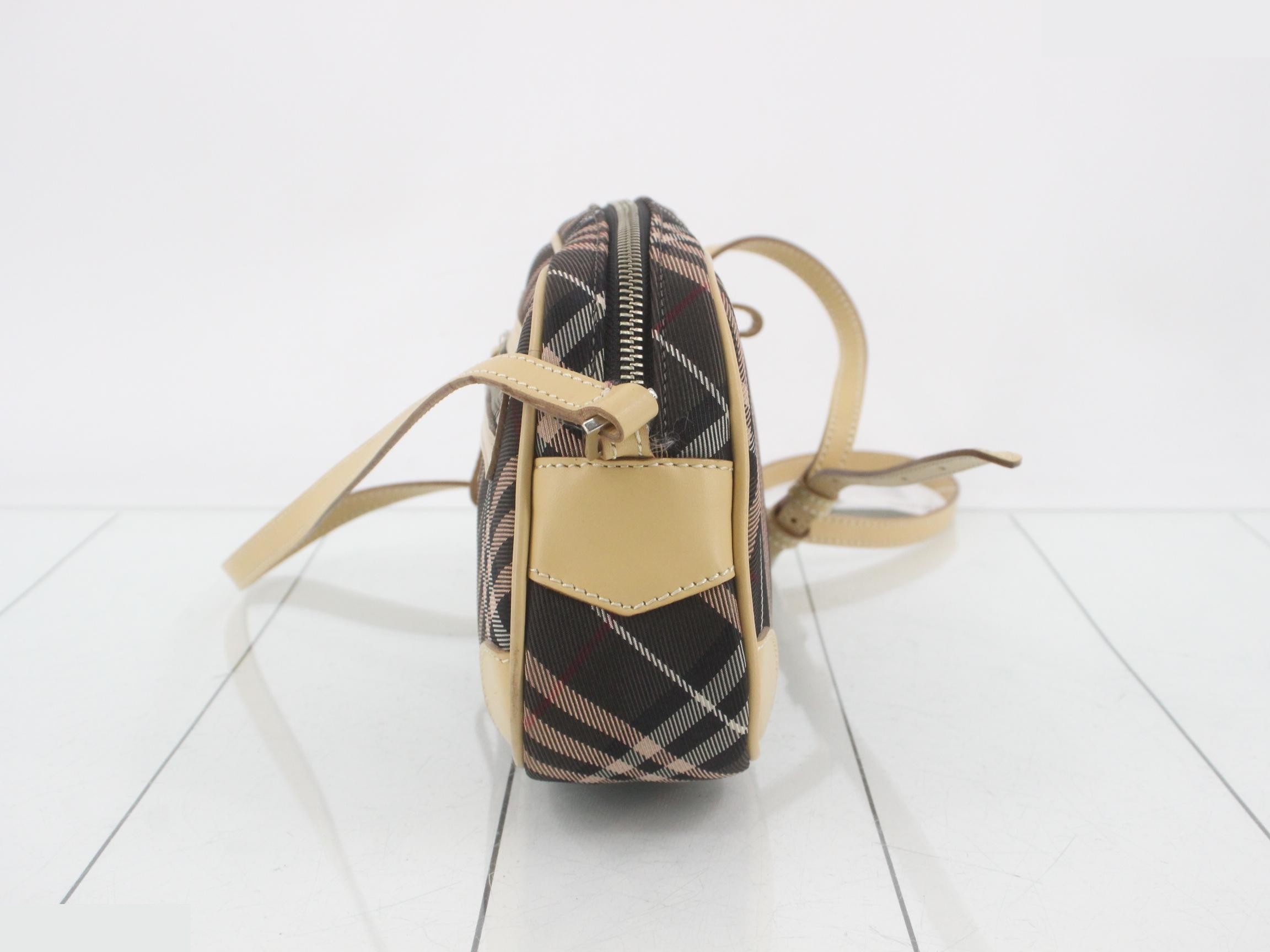 Nova Check Shoulder Bag, Blue Label — view 3