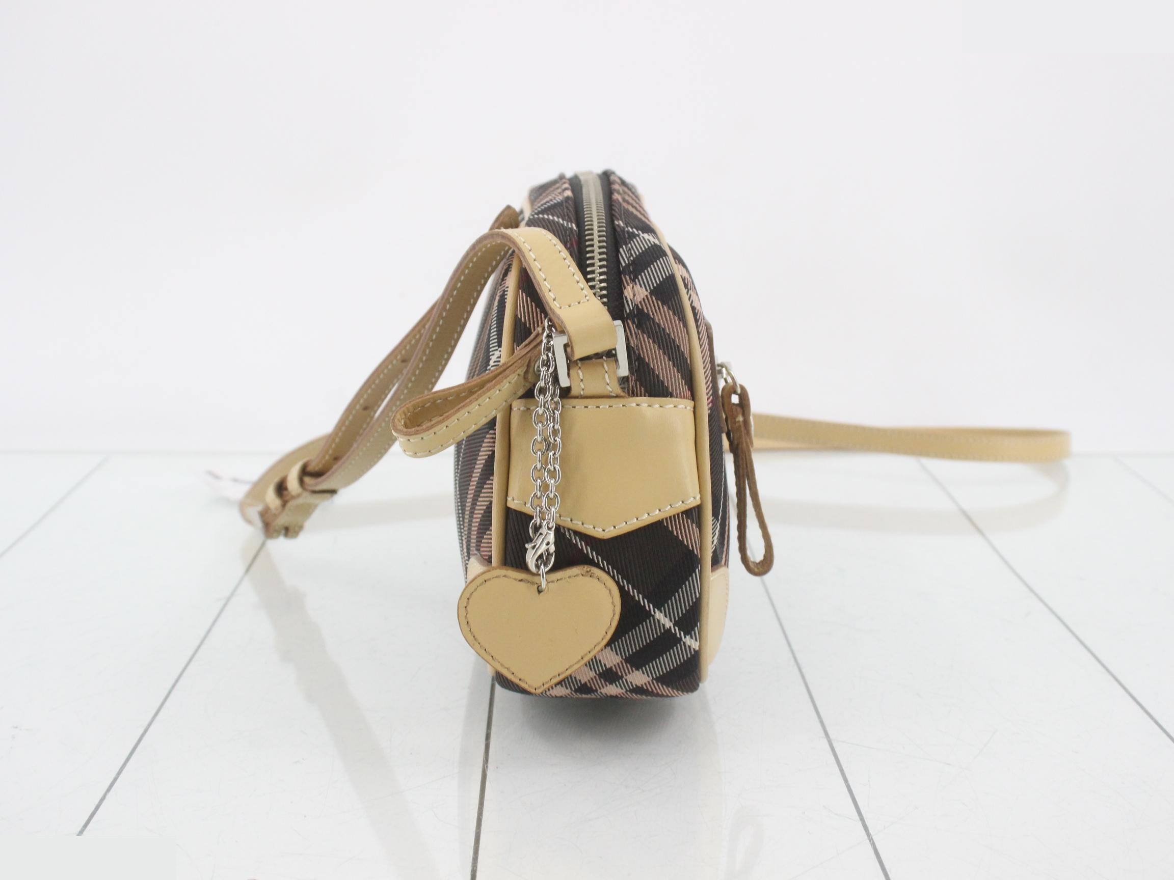 Nova Check Shoulder Bag, Blue Label — view 4