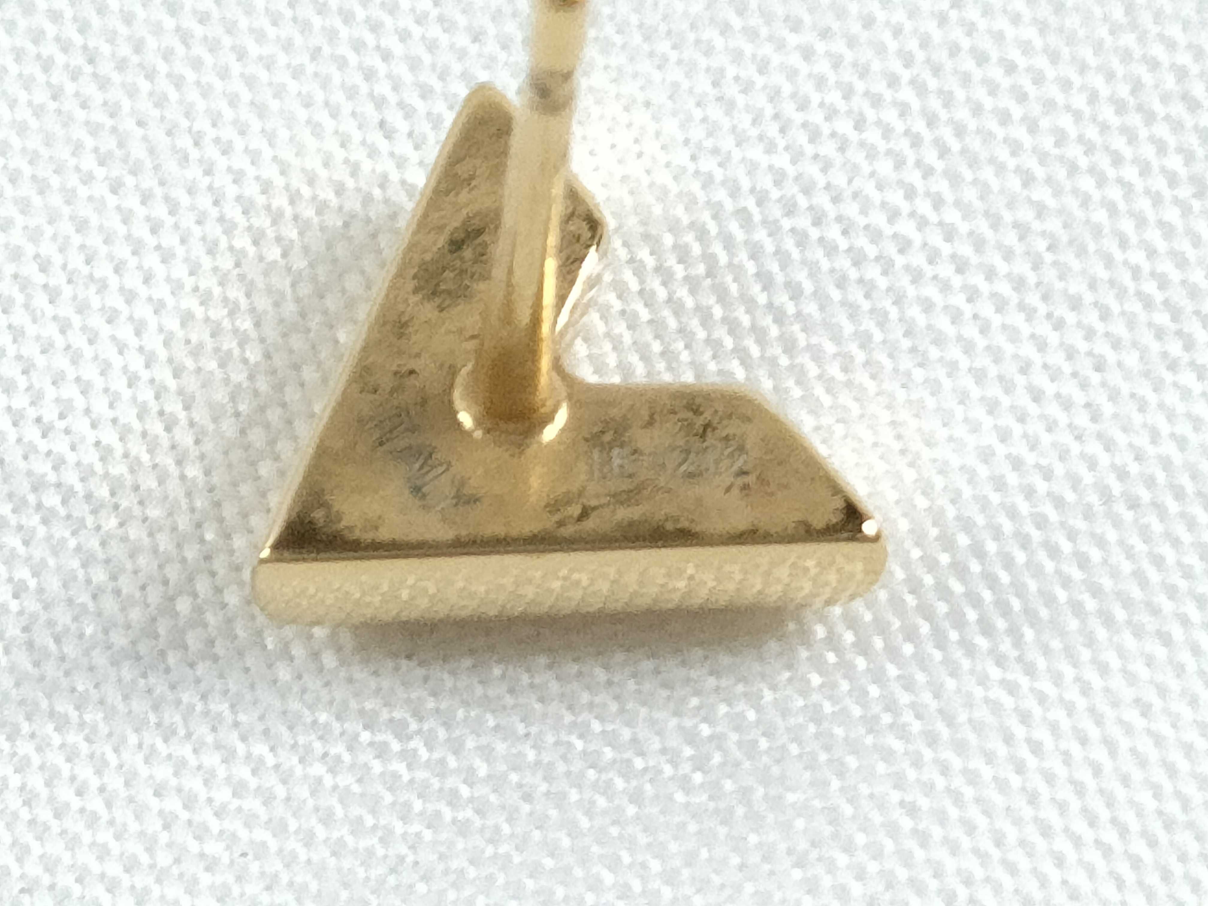 M68153 Brass Earrings - Essential V Earrings — view 7