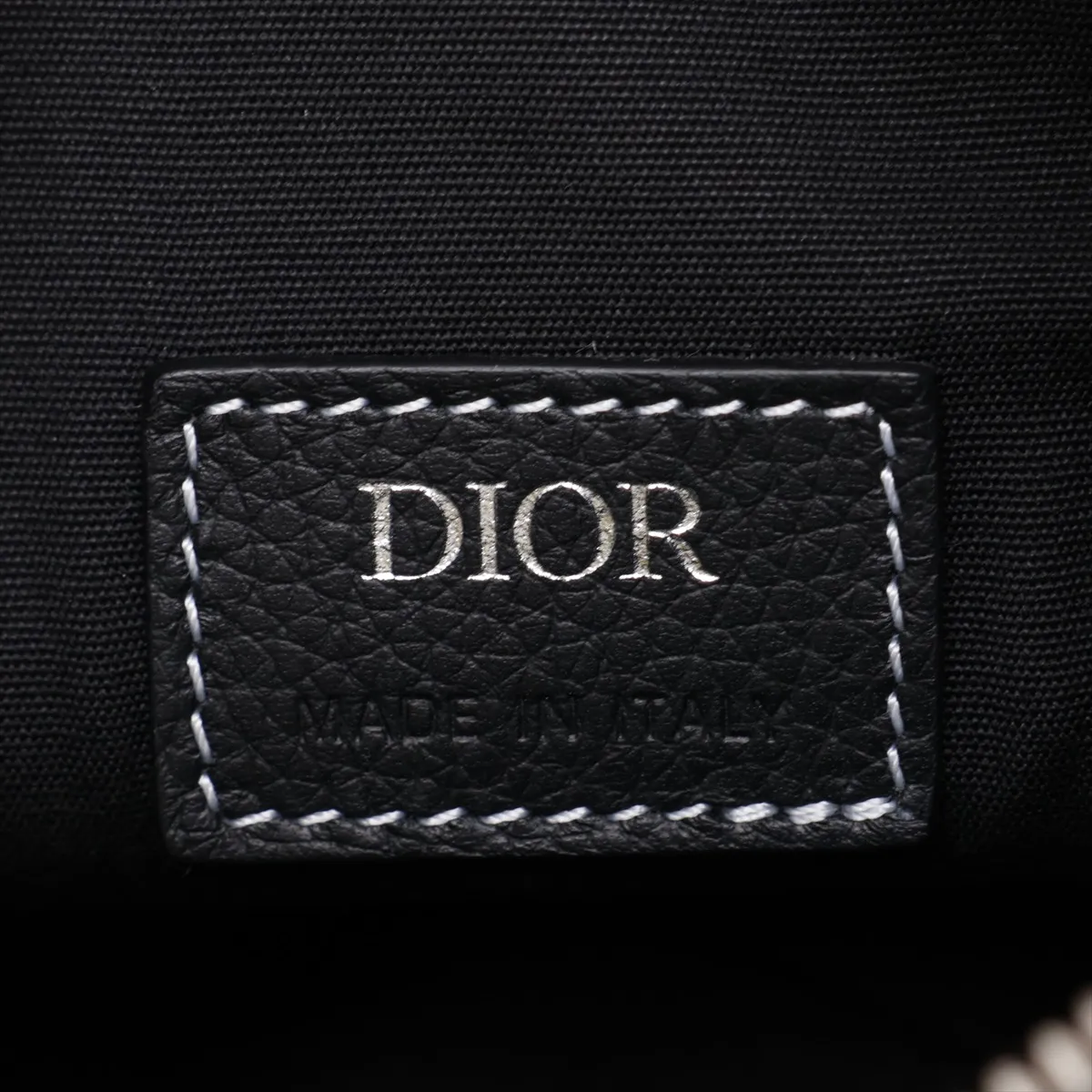 Saddle Bag Leather Body Bag Black — view 7
