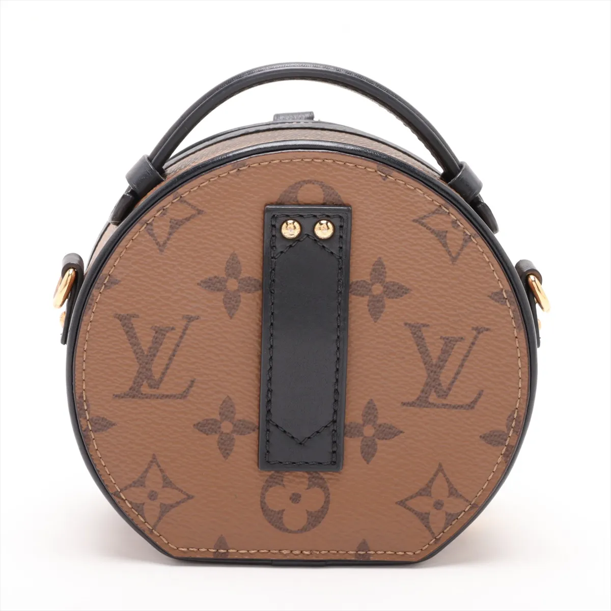 Monogram Reverse Mini Boite Chapeau M68276 Brown (RFID detected) — view 2