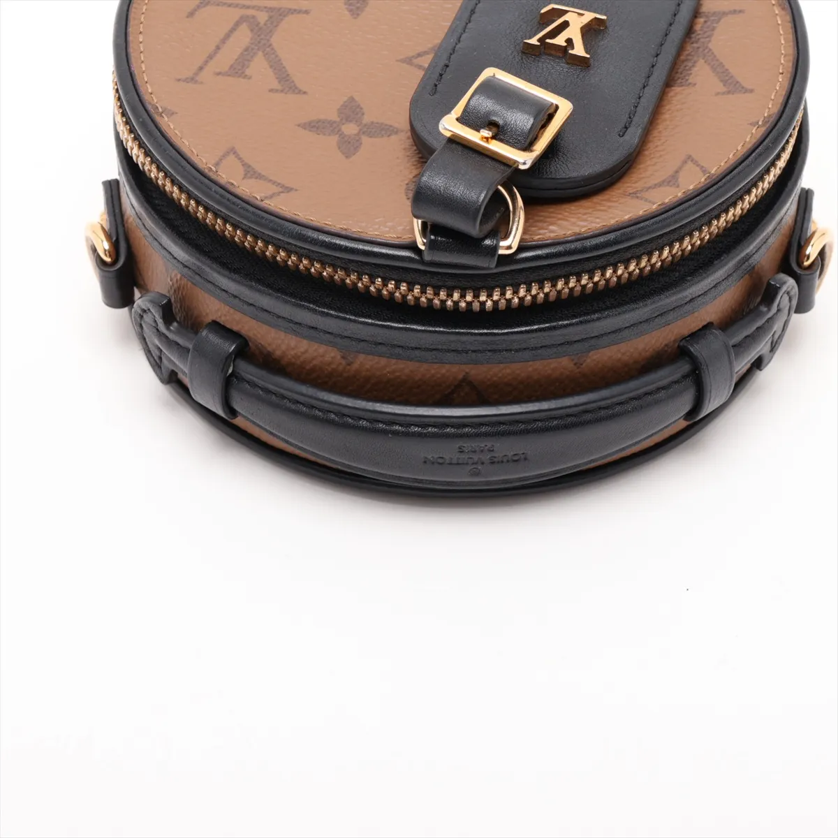 Monogram Reverse Mini Boite Chapeau M68276 Brown (RFID detected) — view 5