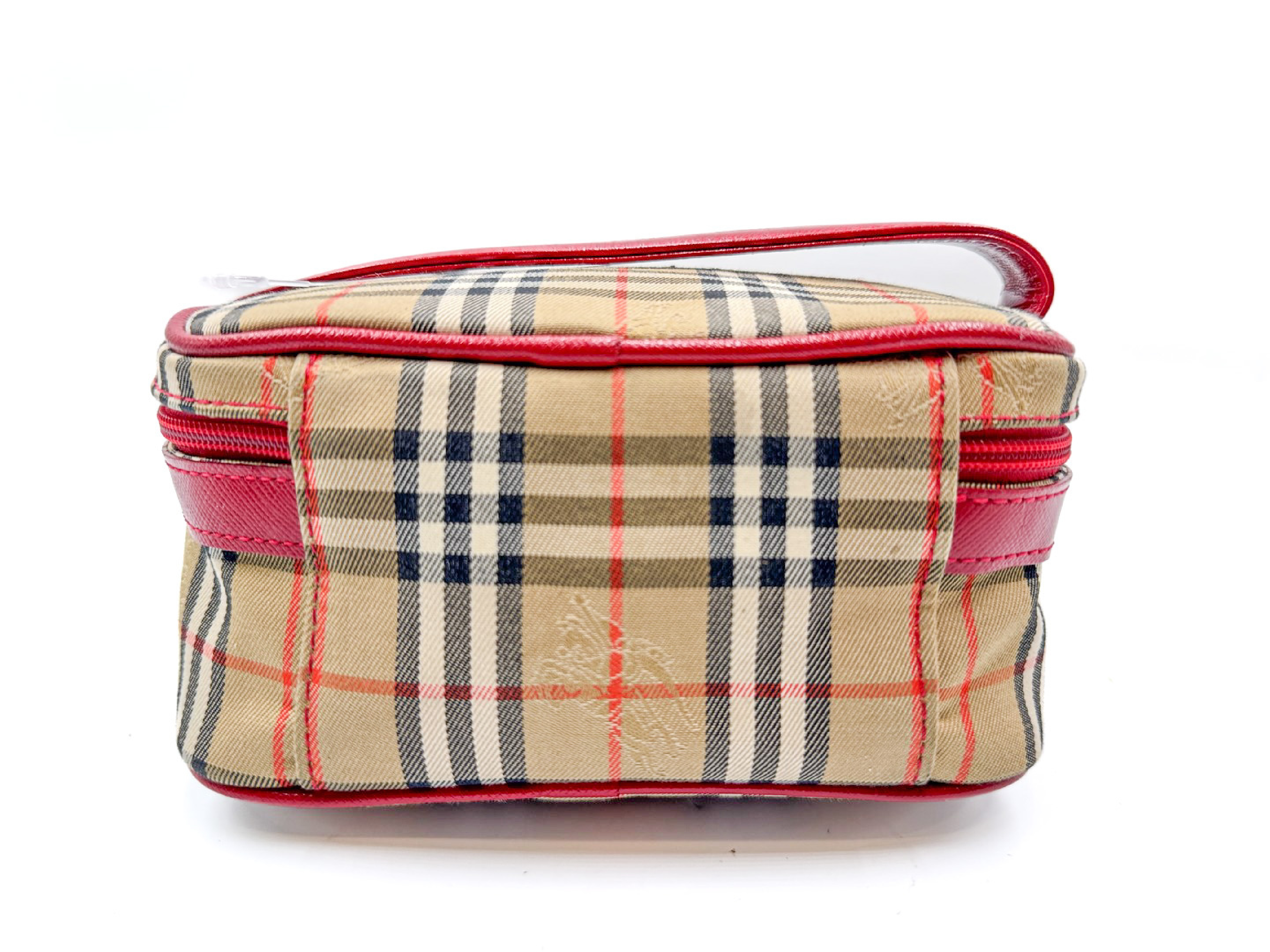 Nova Check Leather Vanity Bag — view 2