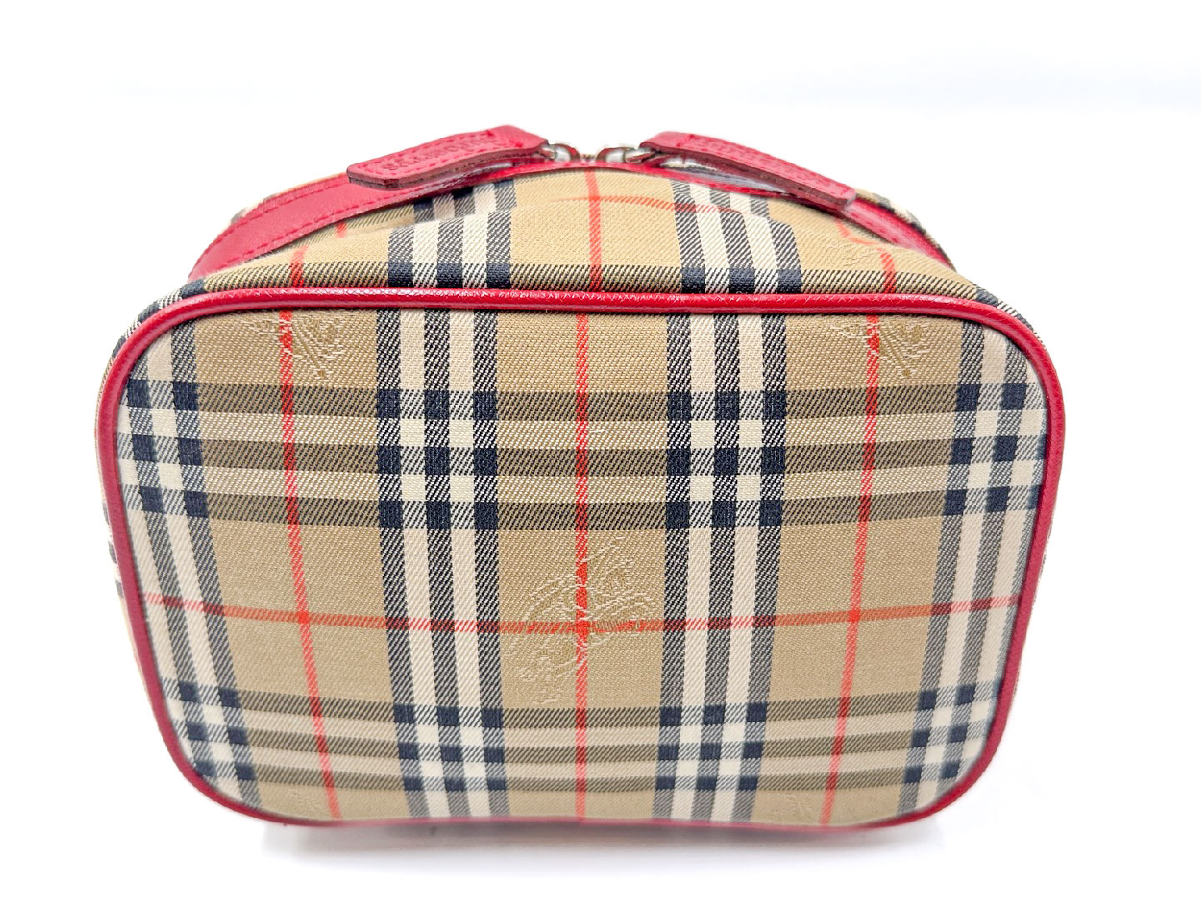 Nova Check Leather Vanity Bag — view 4