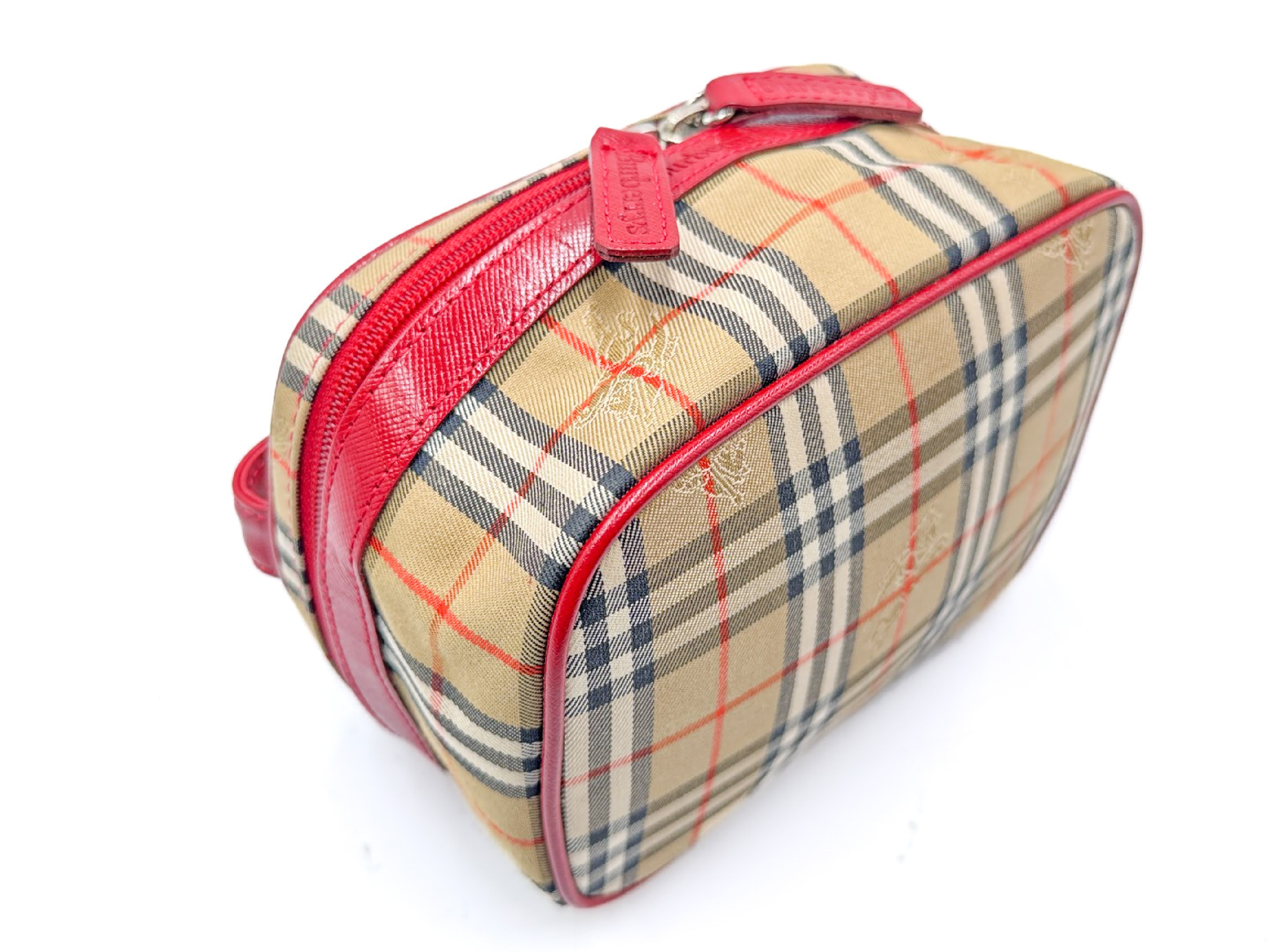 Nova Check Leather Vanity Bag — view 5