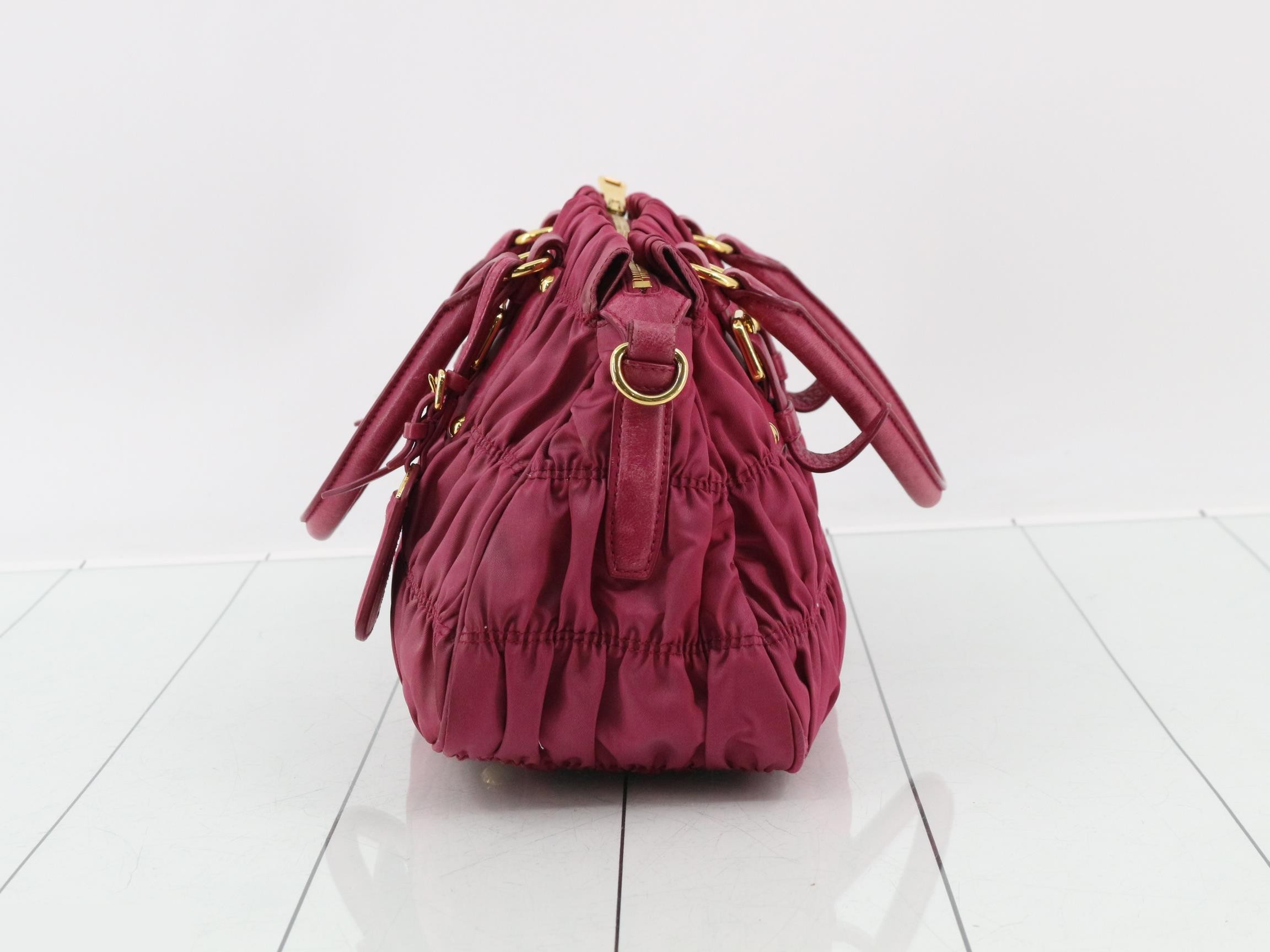 Other lines: Bags - 2-way bag with long strap, gathered nylon — view 3