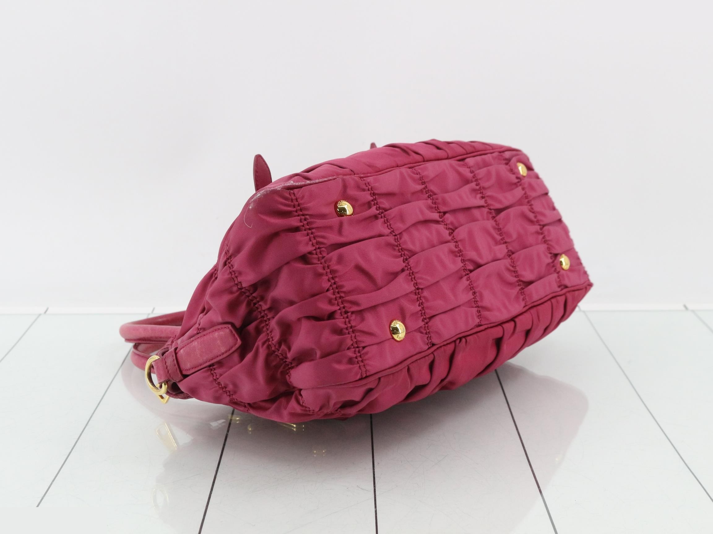 Other lines: Bags - 2-way bag with long strap, gathered nylon — view 4