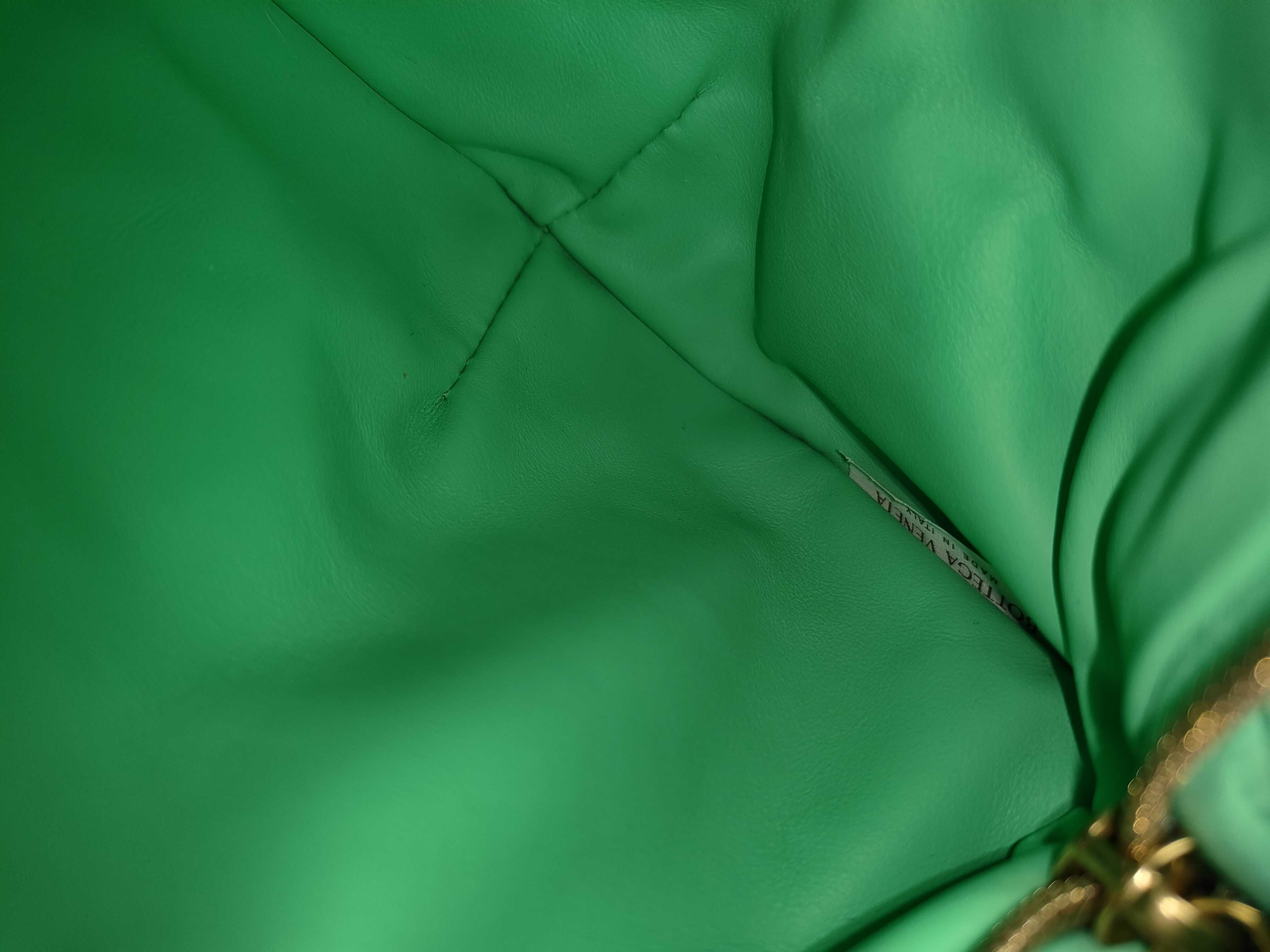 Intrecciato DU- Jodie Leather Handbag Green — view 11