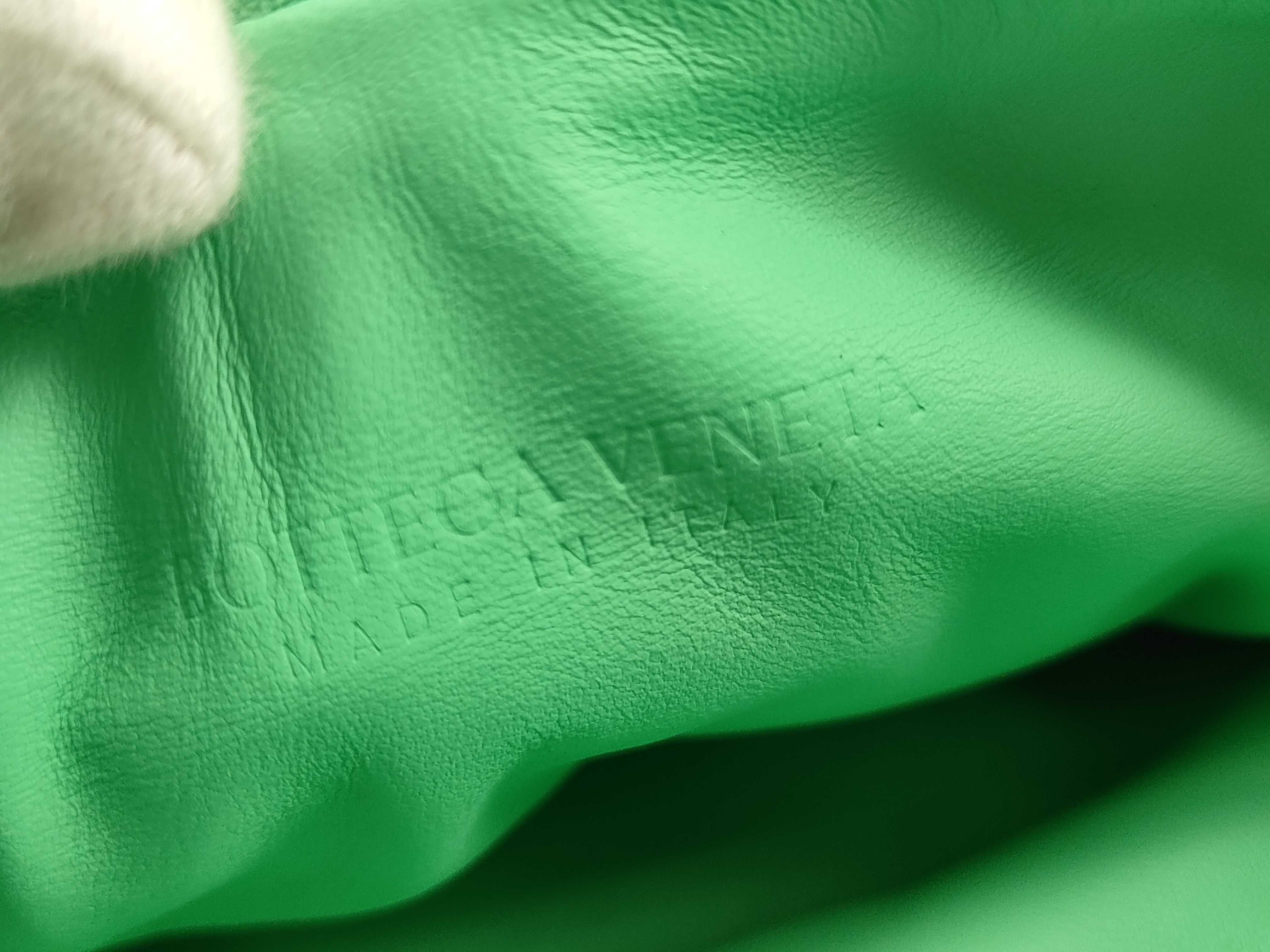 Intrecciato DU- Jodie Leather Handbag Green — view 13