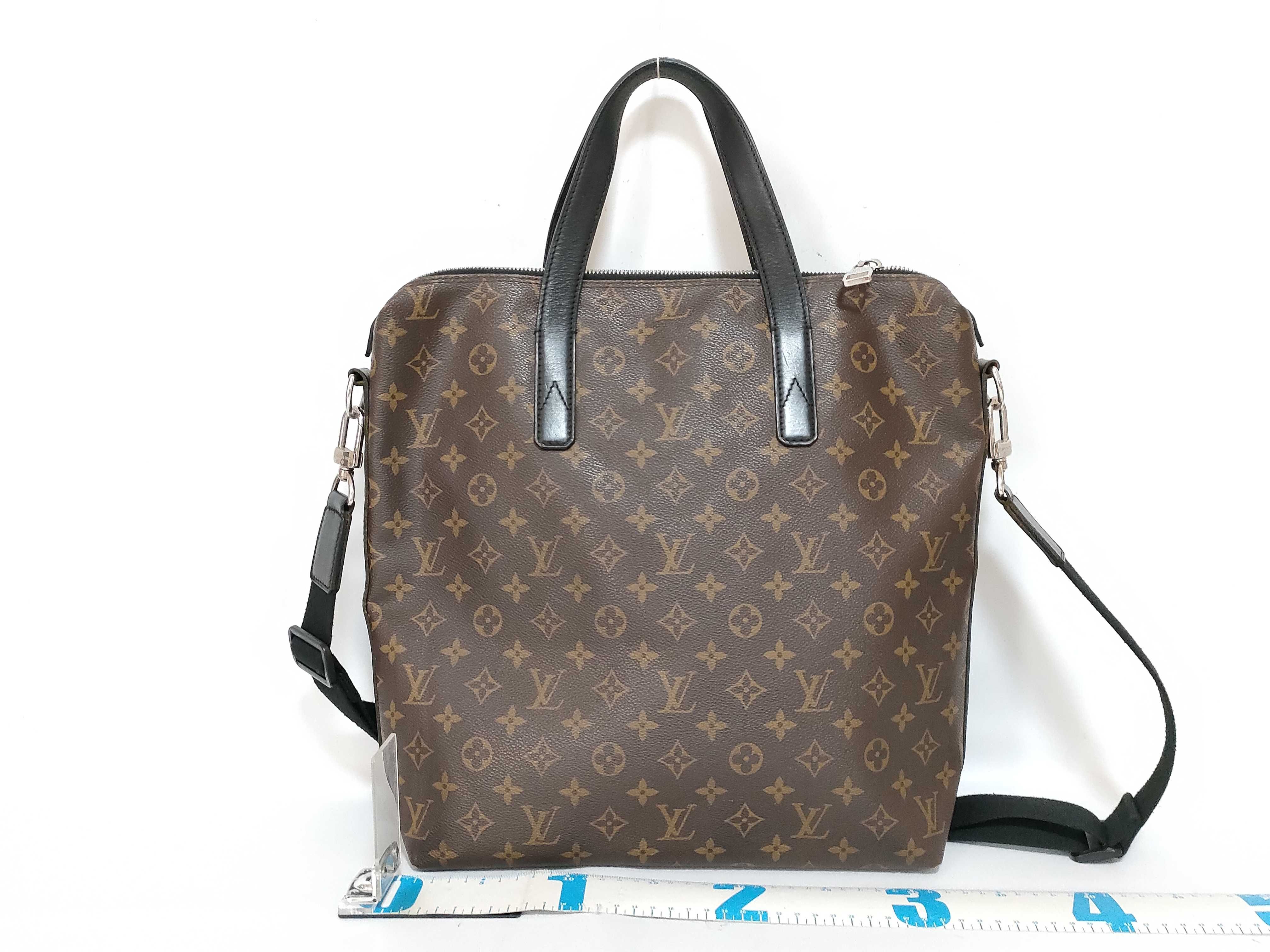 Monogram Louis Vuitton Kitan Macassar M40388 Tote Bag — view 2