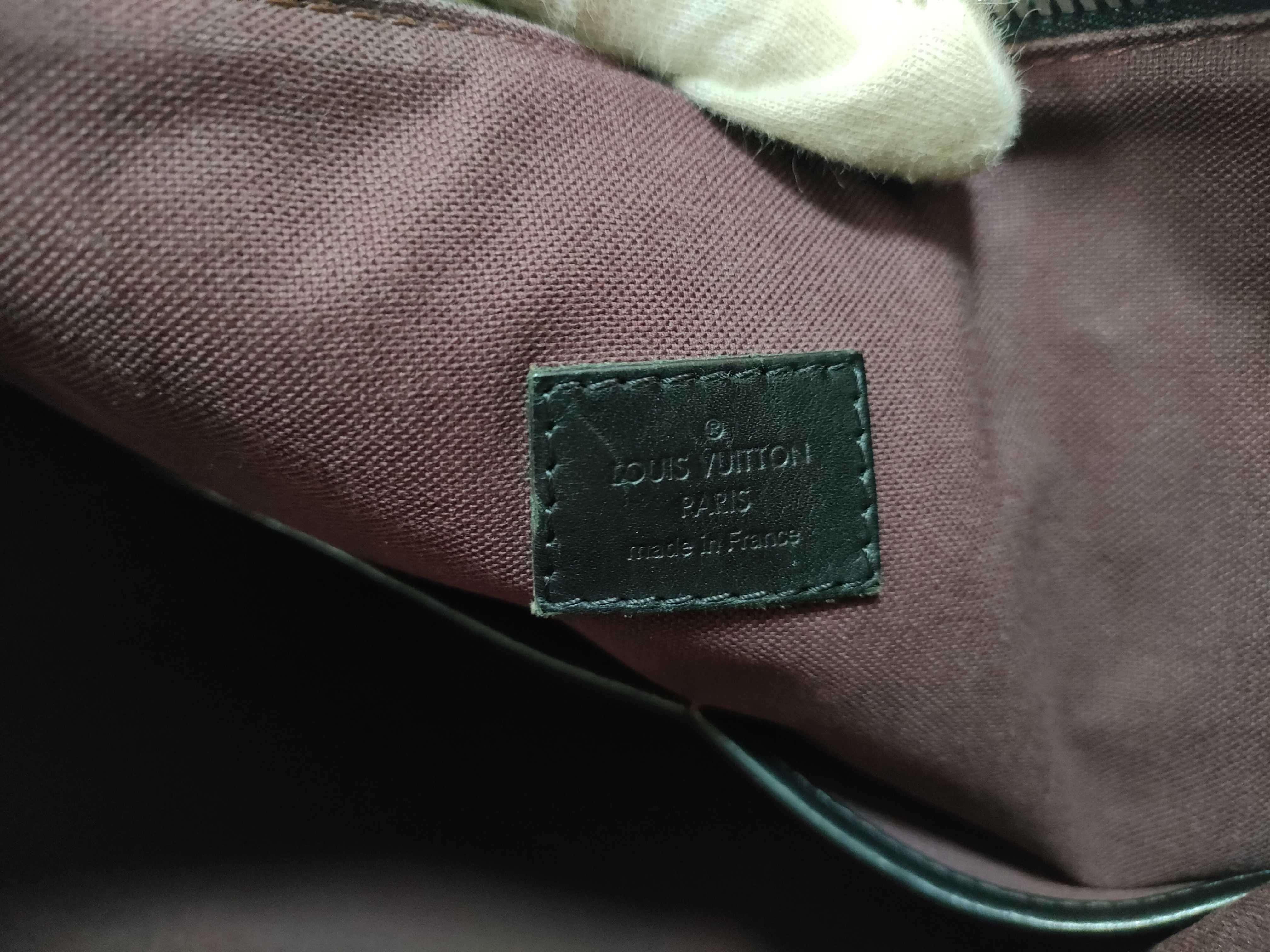 Monogram Louis Vuitton Kitan Macassar M40388 Tote Bag — view 12