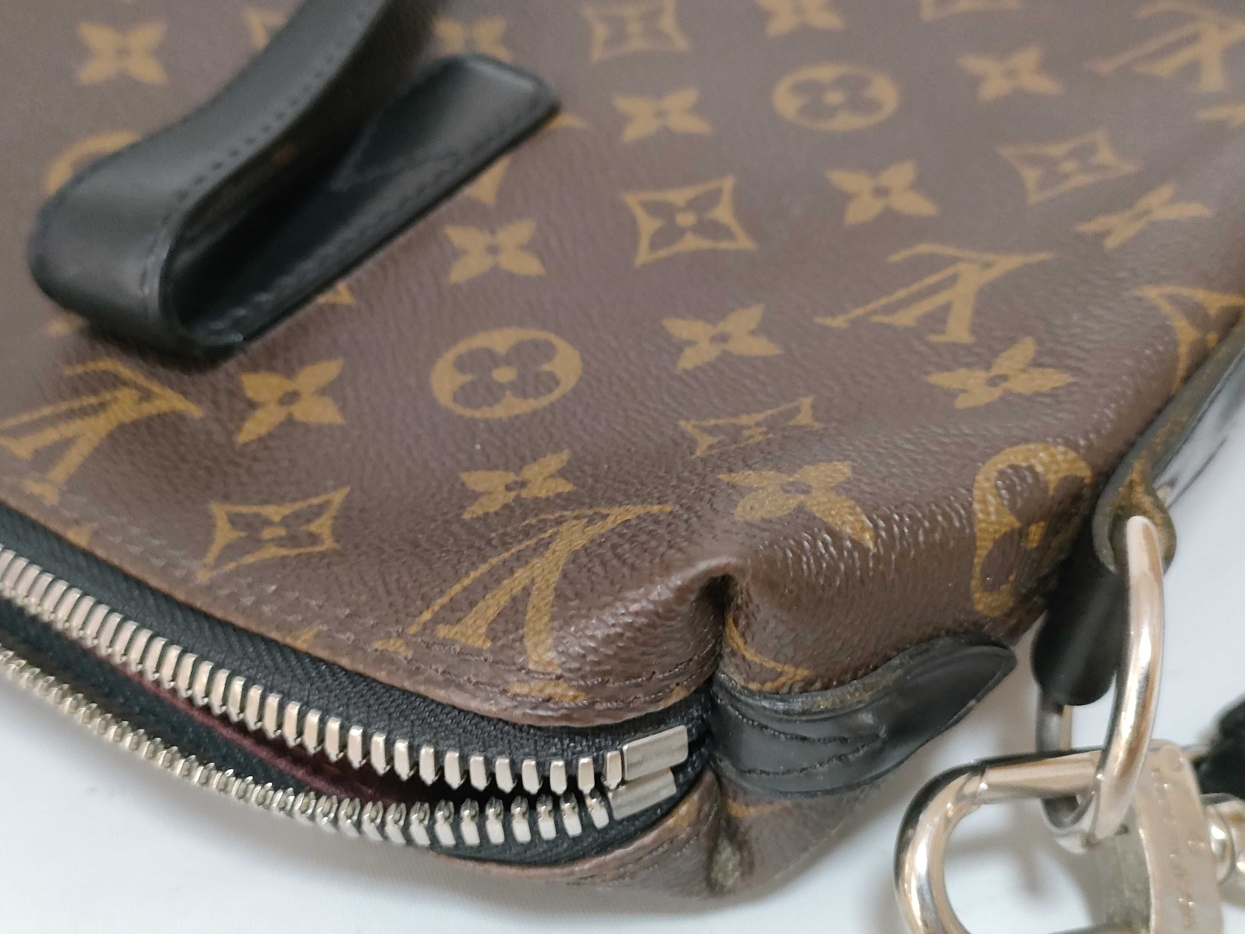 Monogram Louis Vuitton Kitan Macassar M40388 Tote Bag — view 15