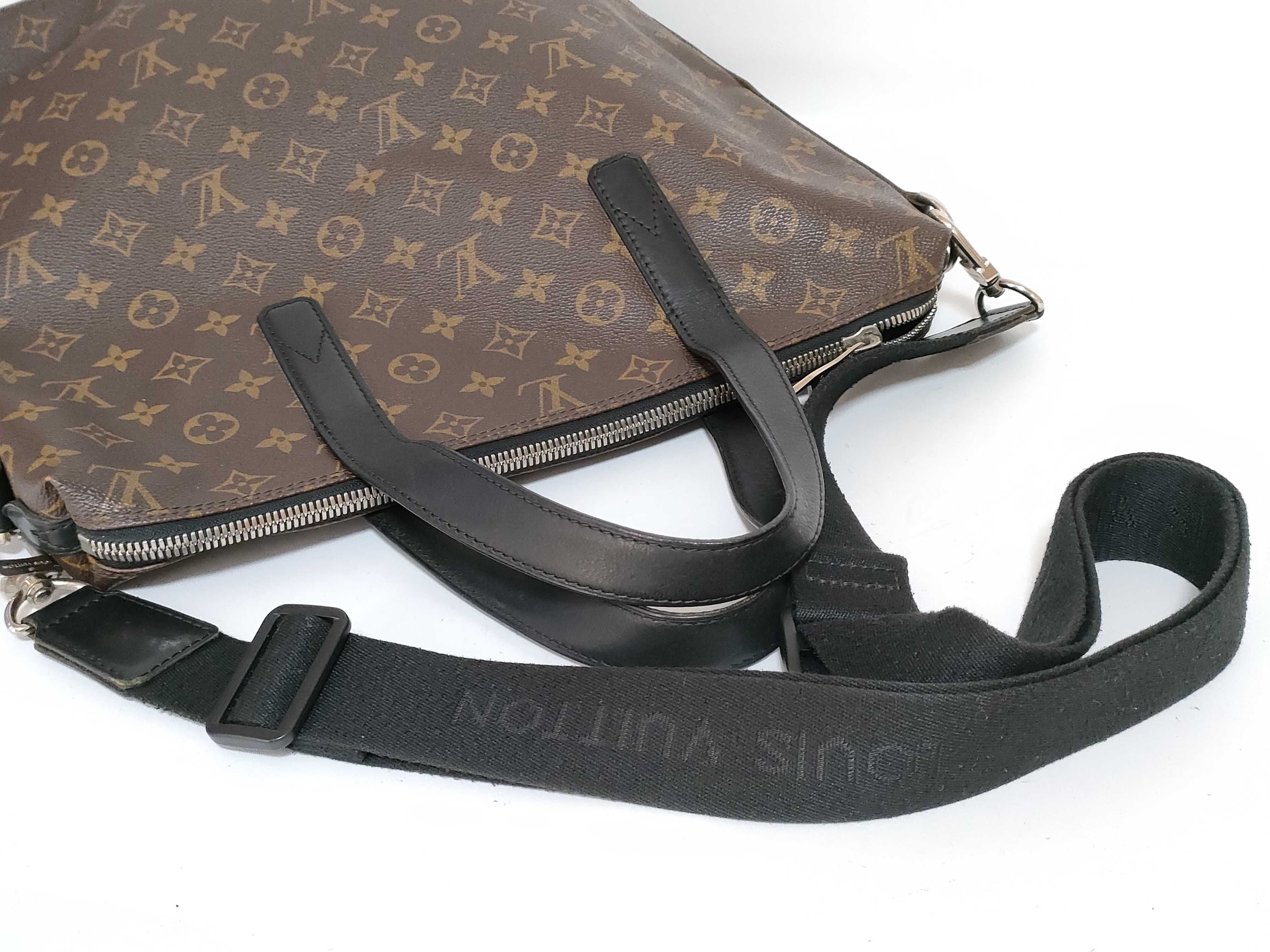Monogram Louis Vuitton Kitan Macassar M40388 Tote Bag — view 3