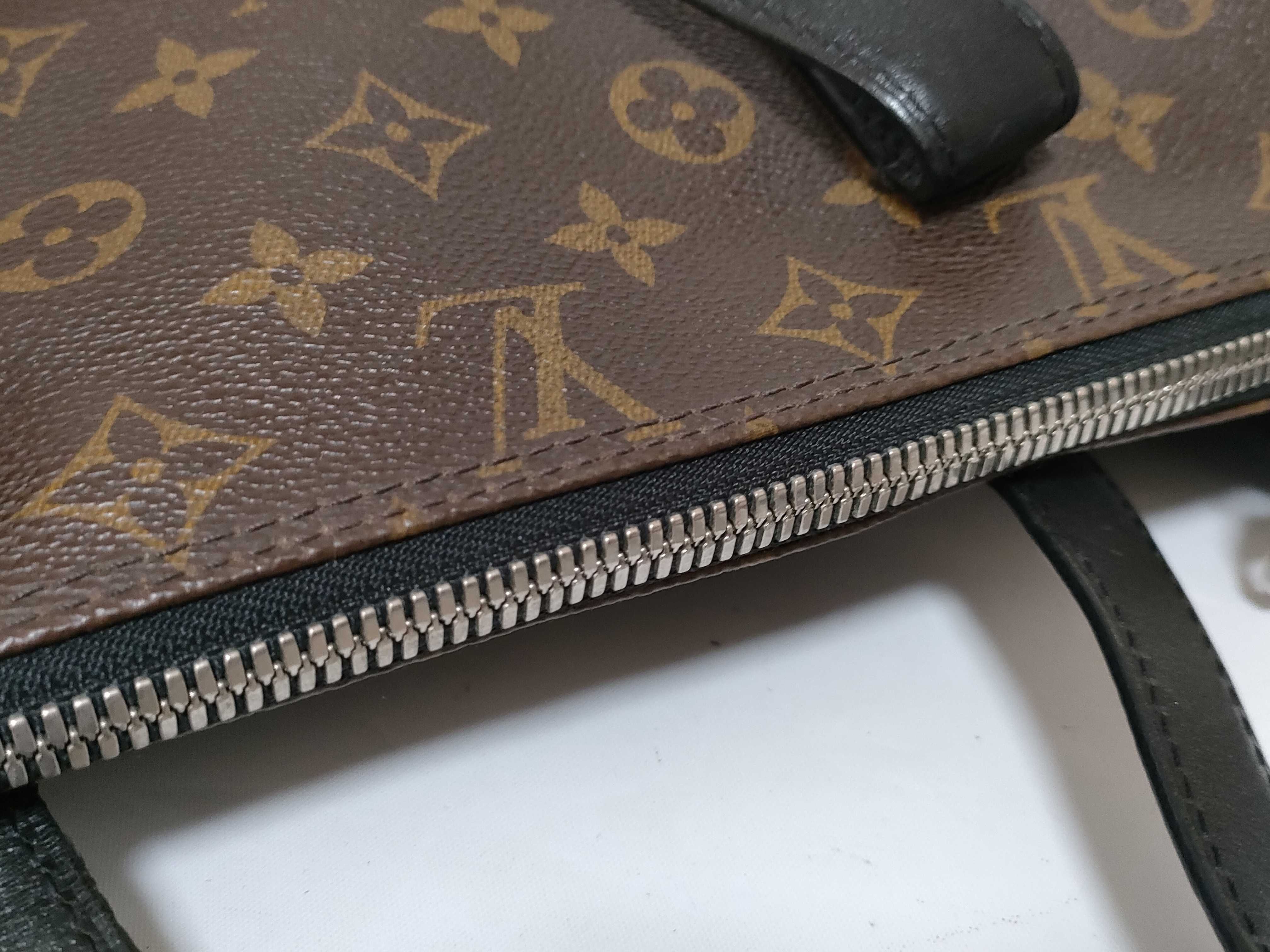 Monogram Louis Vuitton Kitan Macassar M40388 Tote Bag — view 6