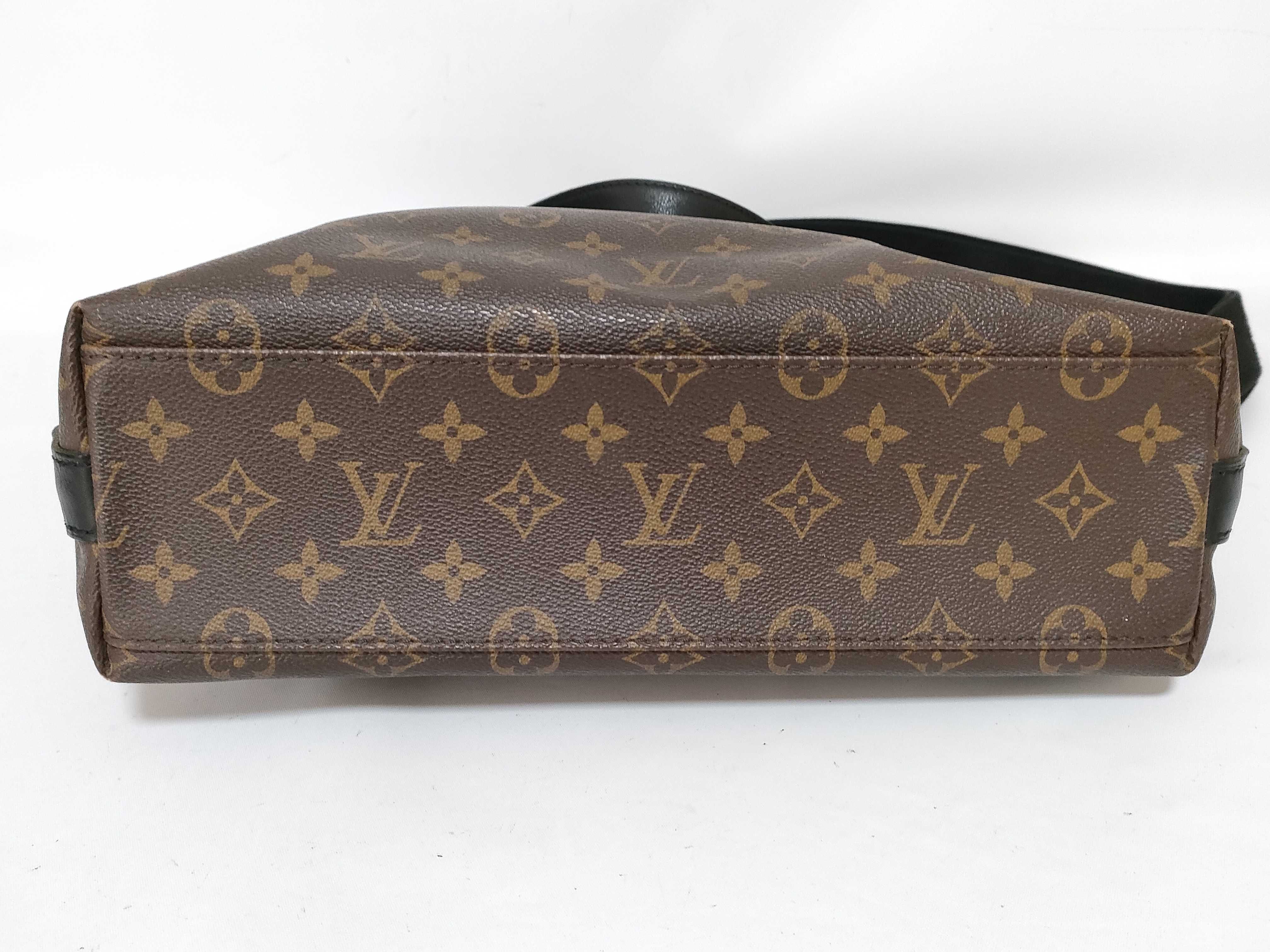 Monogram Louis Vuitton Kitan Macassar M40388 Tote Bag — view 8