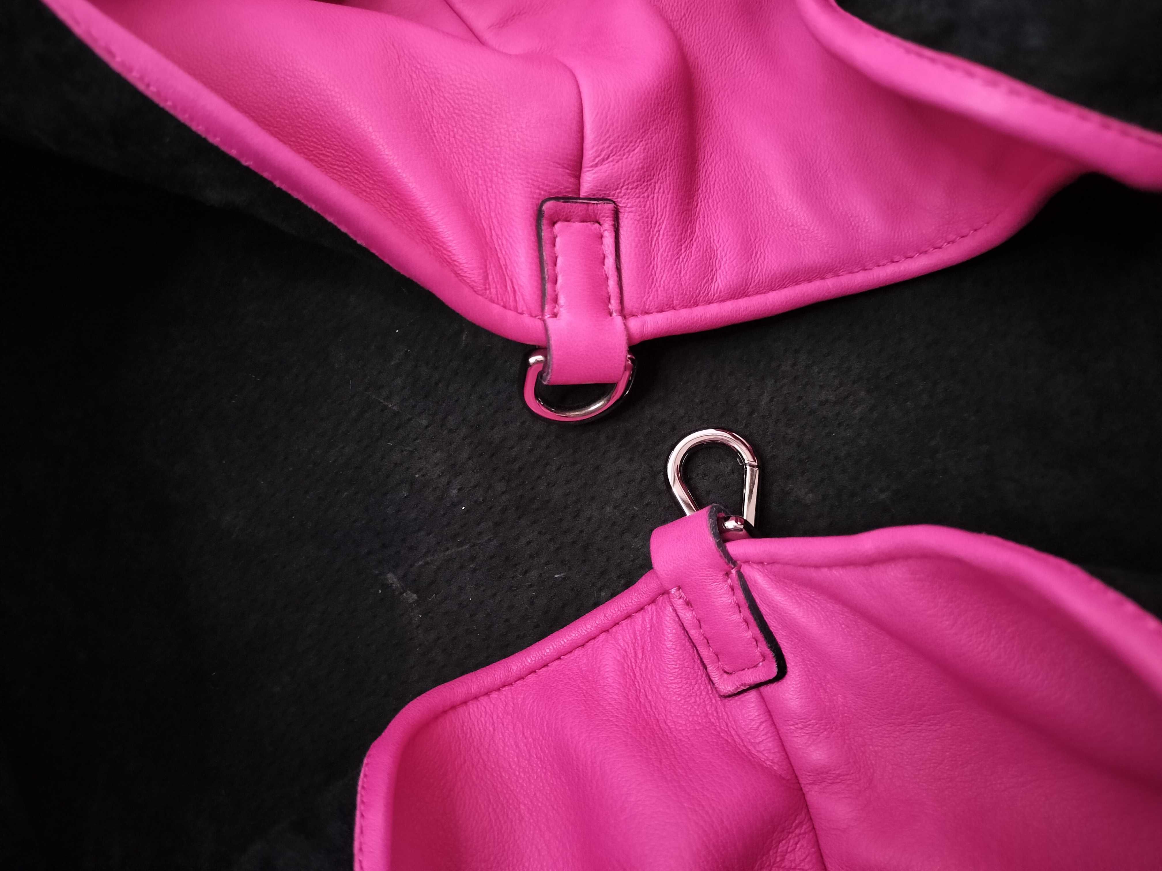 Nappa Leather Calle Handbag Pink — view 11