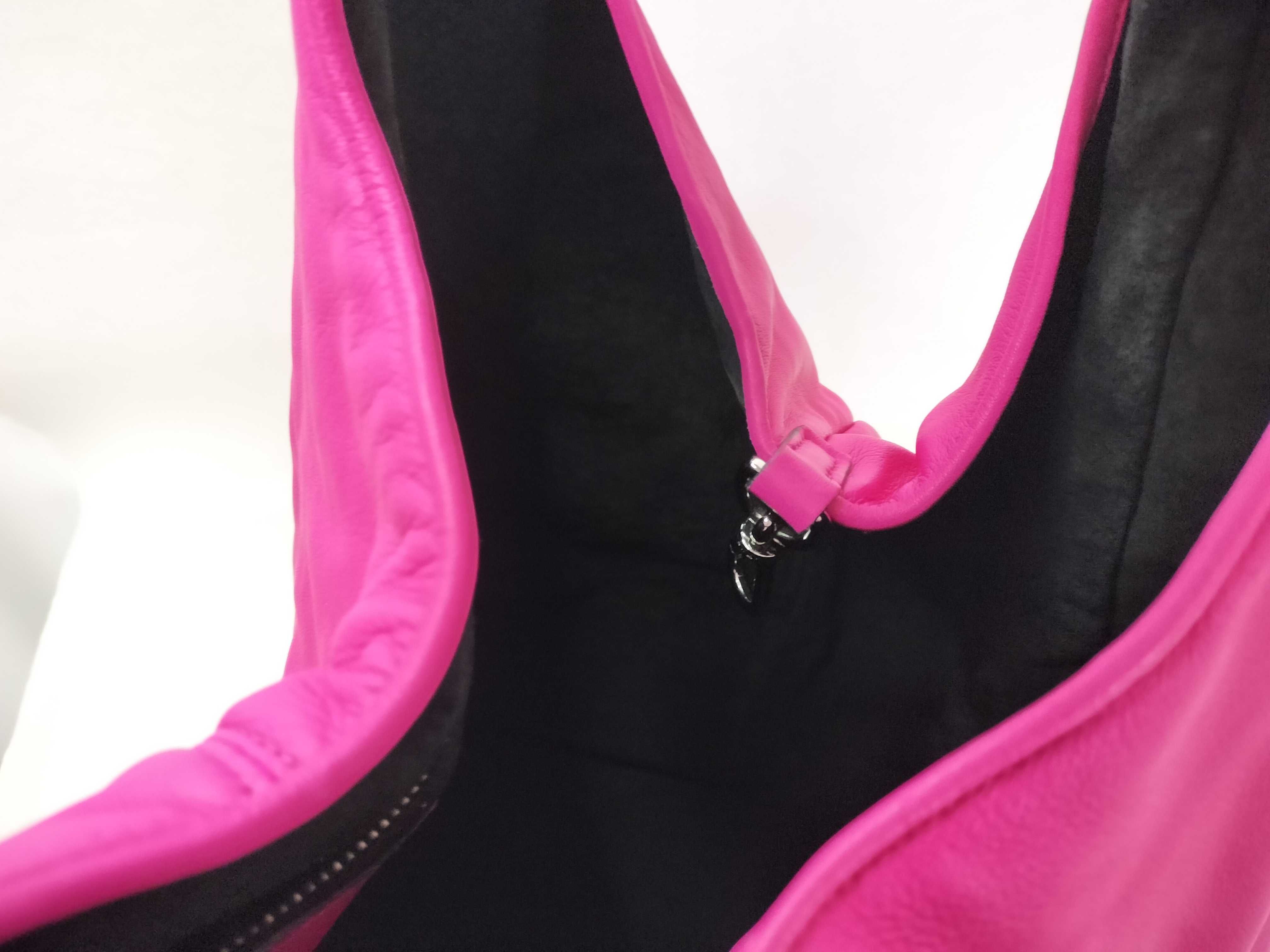 Nappa Leather Calle Handbag Pink — view 13