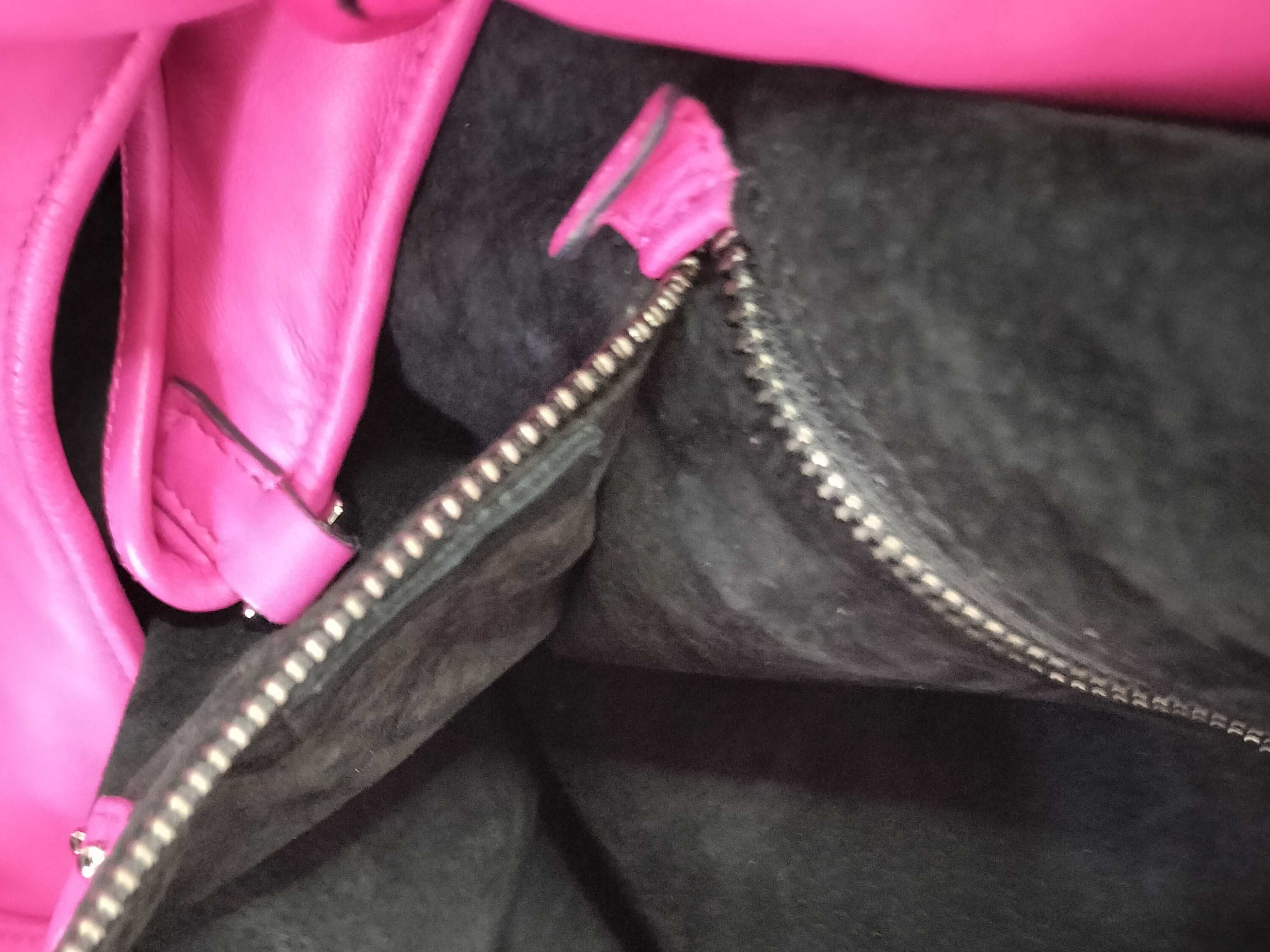 Nappa Leather Calle Handbag Pink — view 15
