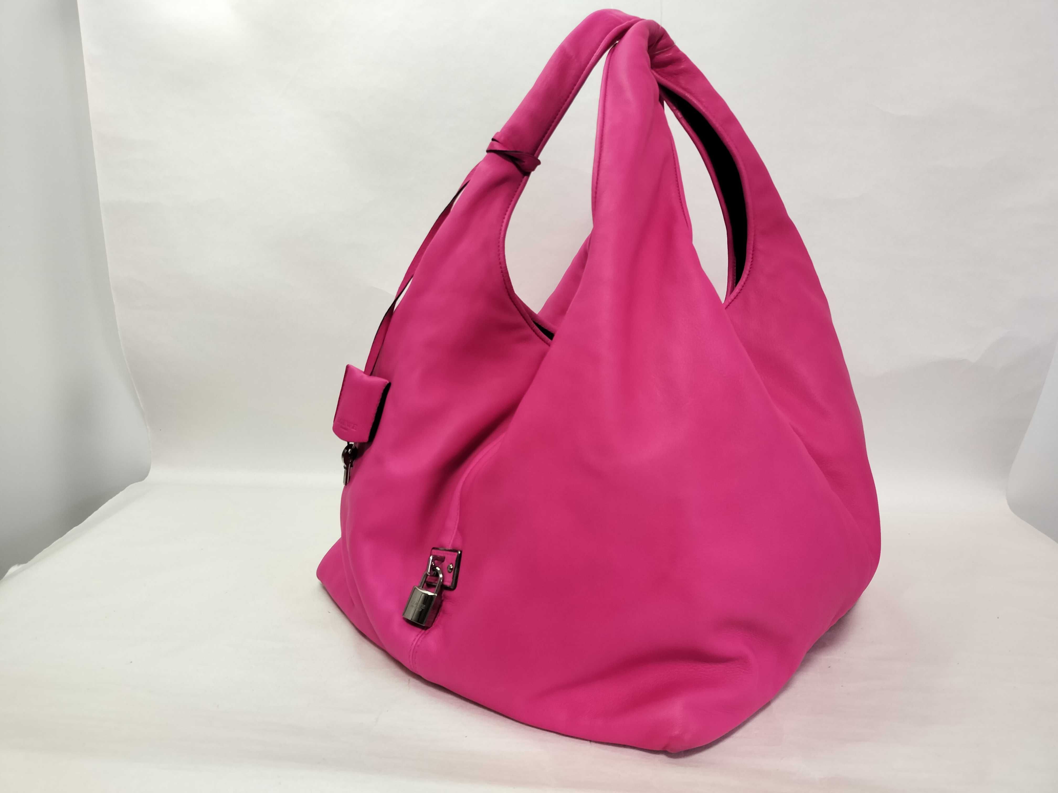 Nappa Leather Calle Handbag Pink — view 4