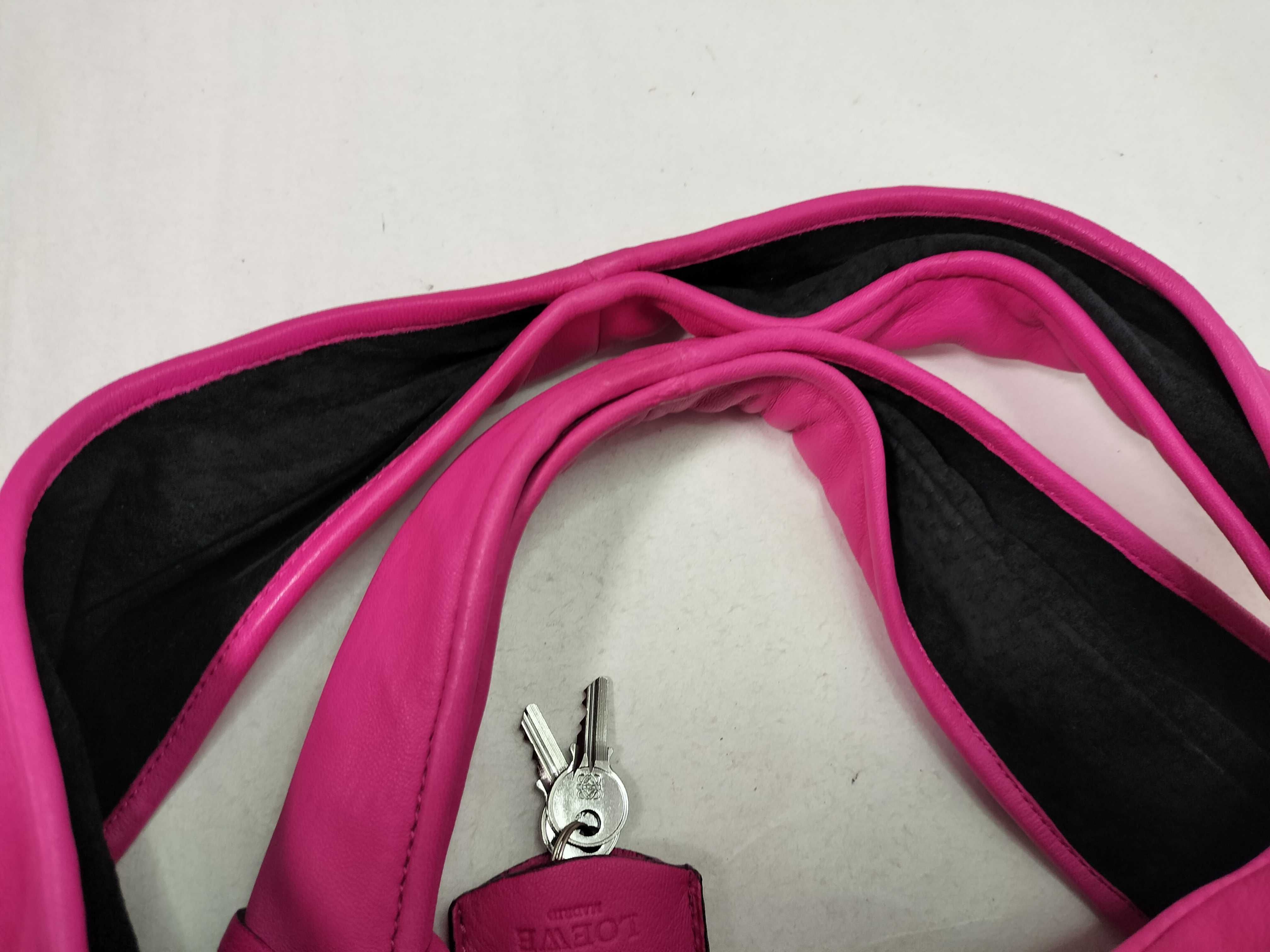 Nappa Leather Calle Handbag Pink — view 8