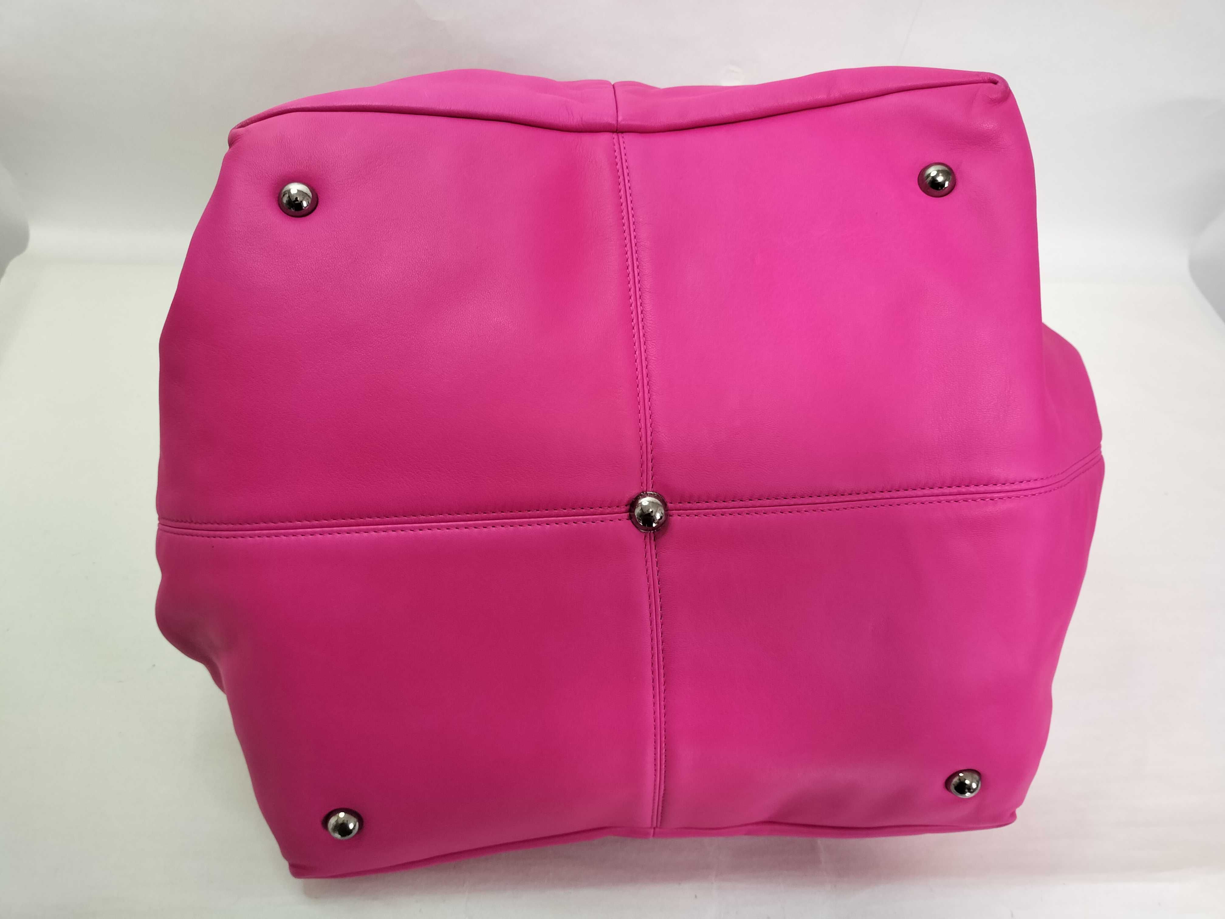 Nappa Leather Calle Handbag Pink — view 9