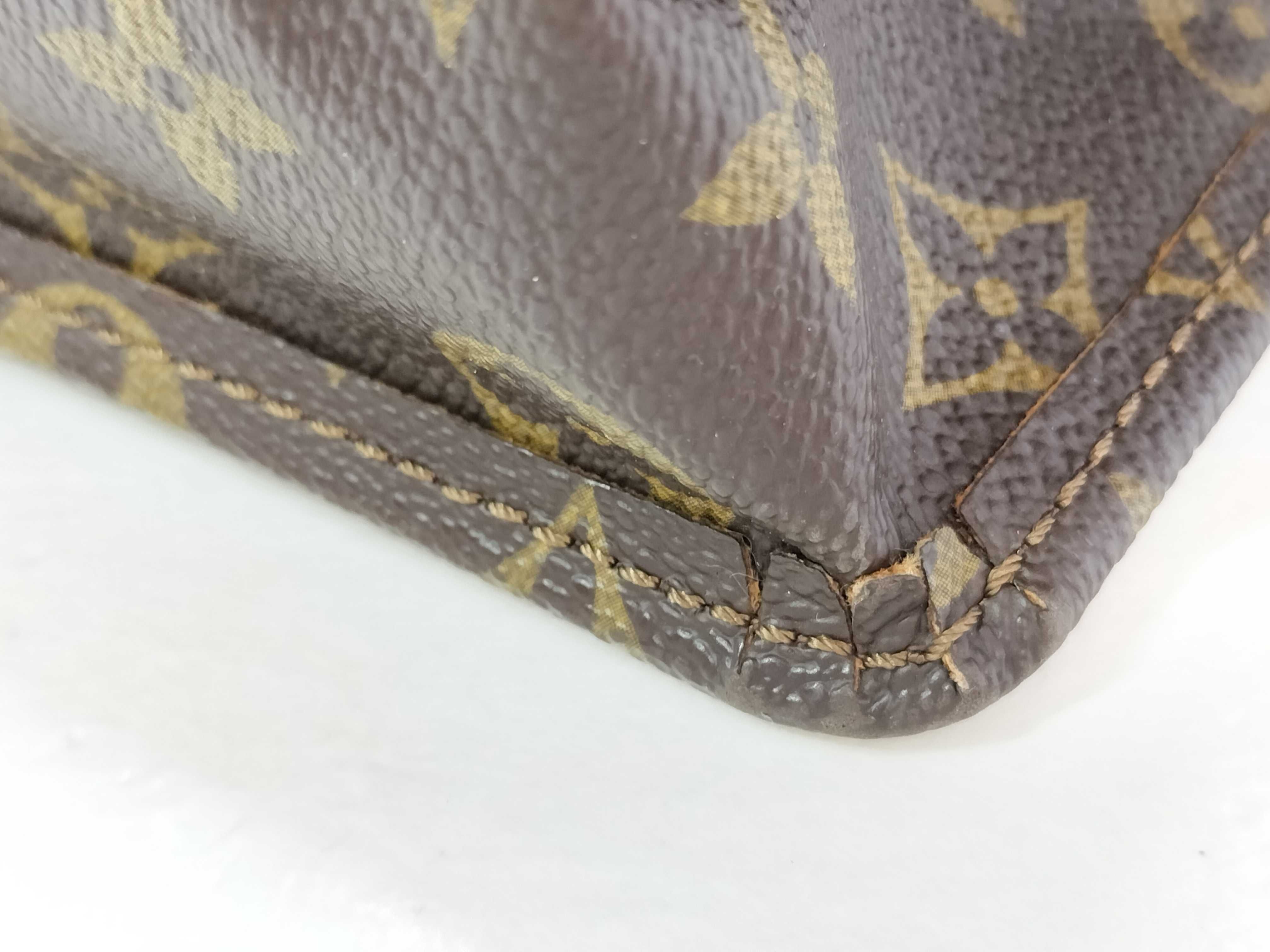 Monogram Louis Vuitton Sac Plat Handbag Tote Bag — view 14