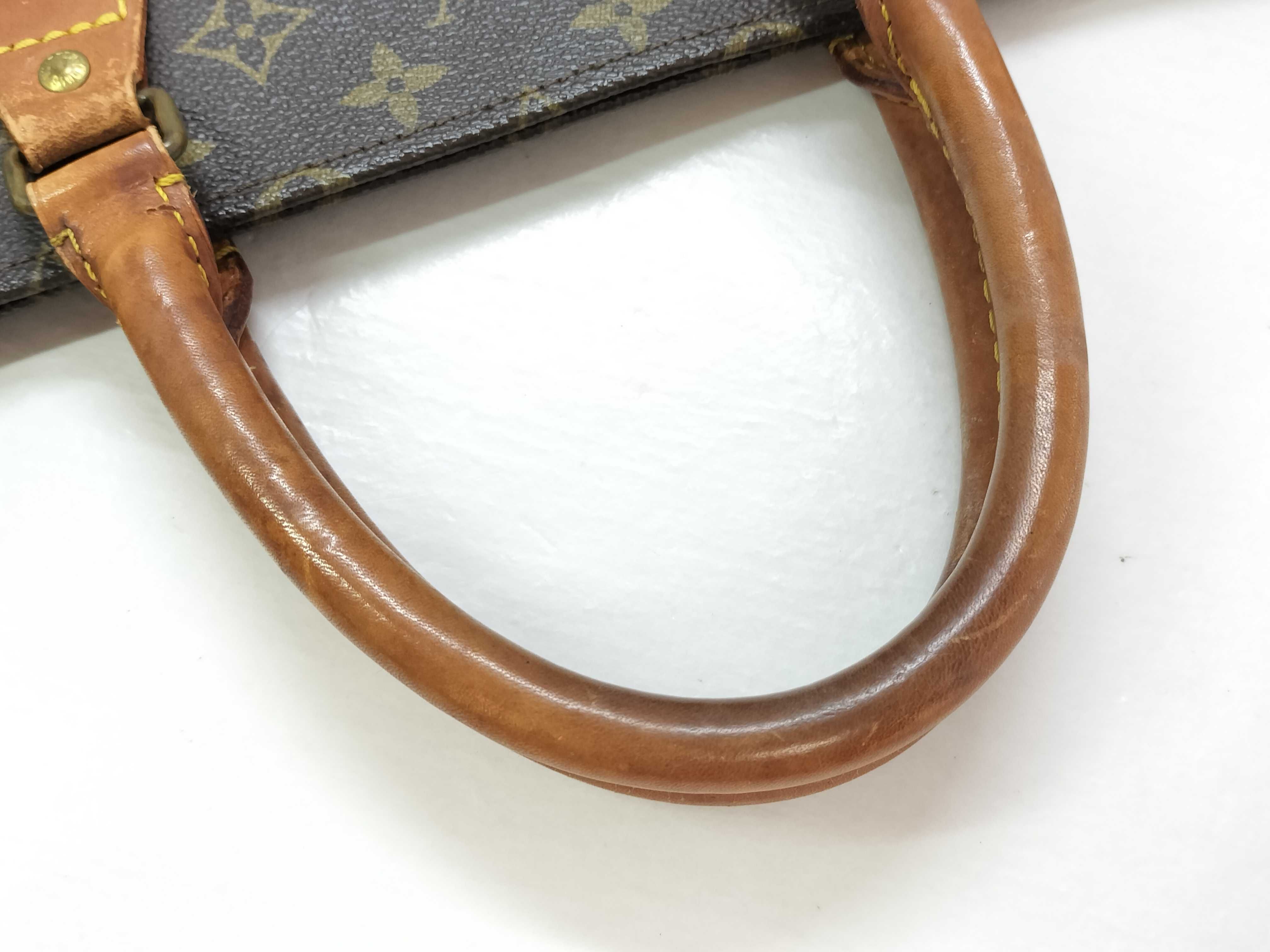 Monogram Louis Vuitton Sac Plat Handbag Tote Bag — view 3