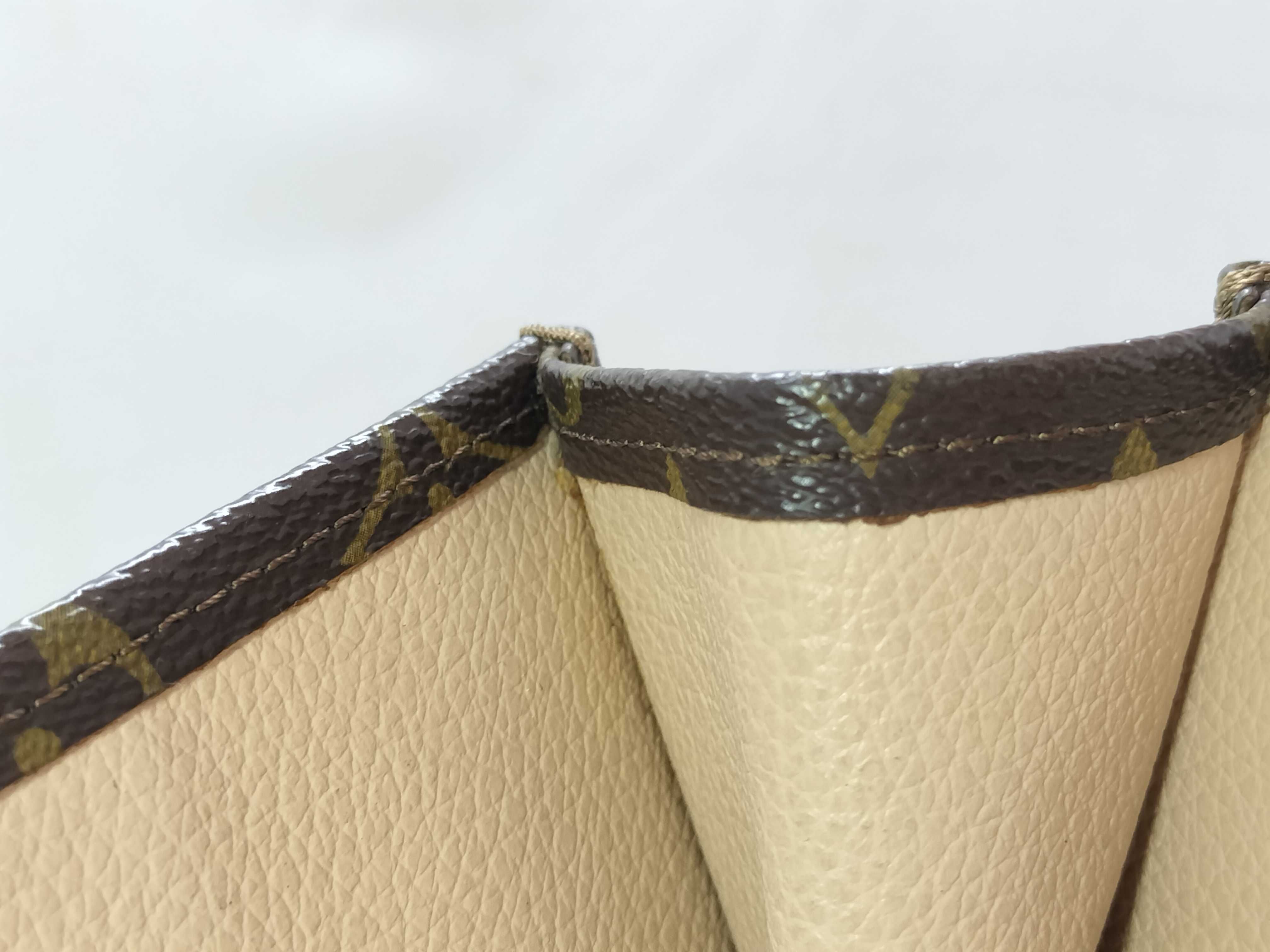 Monogram Louis Vuitton Sac Plat Handbag Tote Bag — view 10