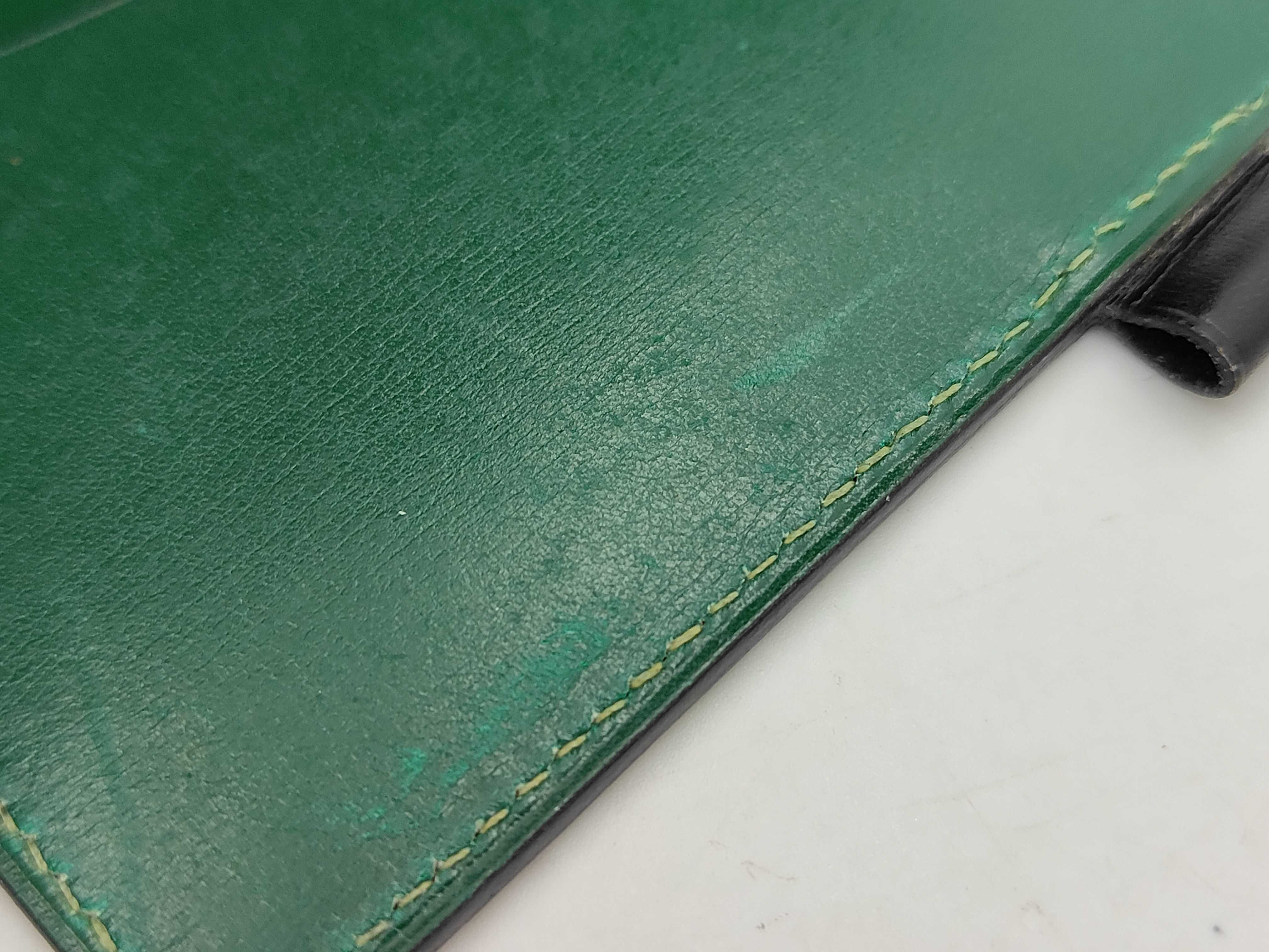 Agenda GM Initial Dark Green Notebook Cover — view 11
