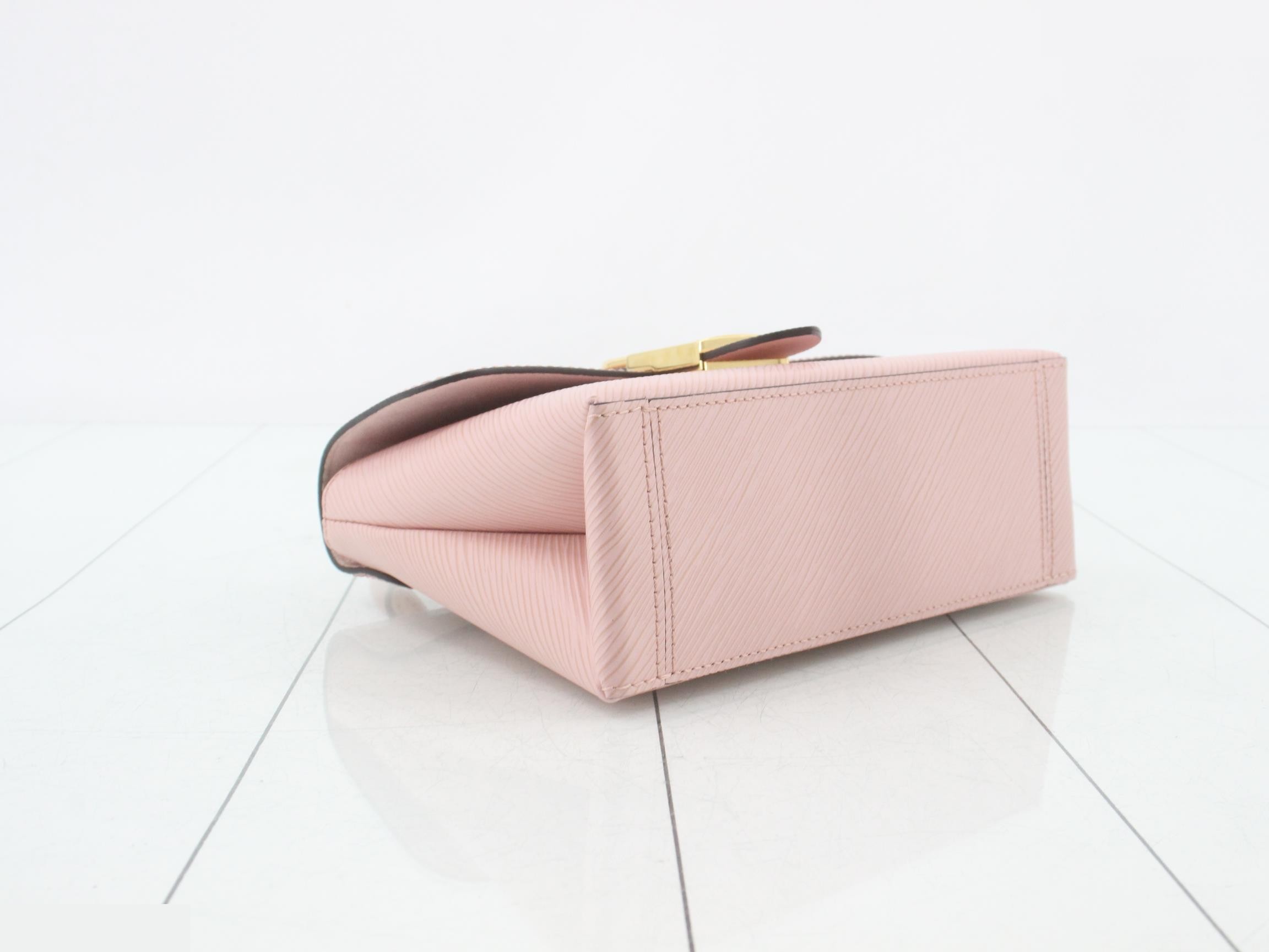 Epi Rocky BB Rose Ballerine 2-Way Handbag — view 5