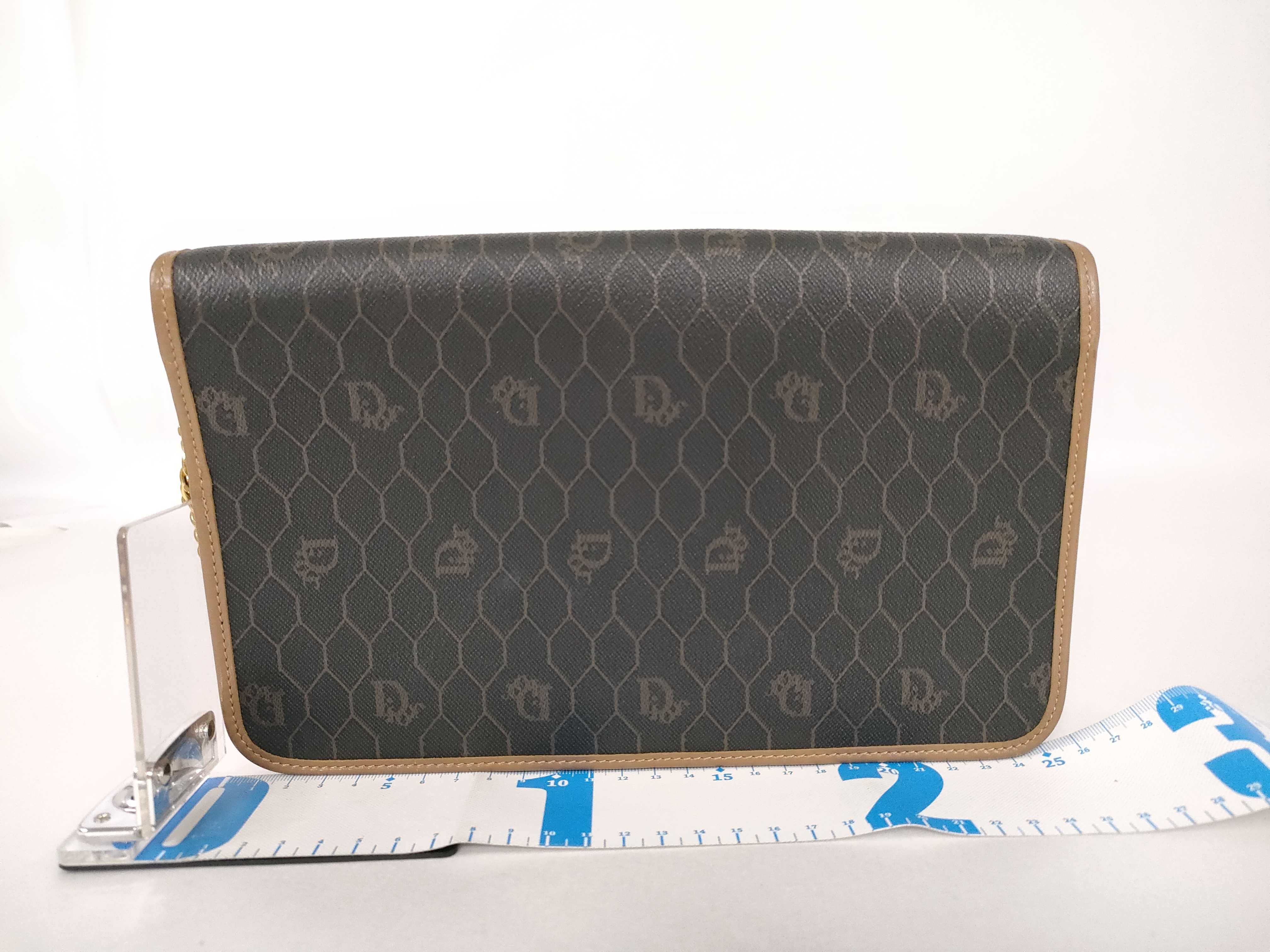 Christian Honeycomb PVC Chain Shoulder Bag — view 2