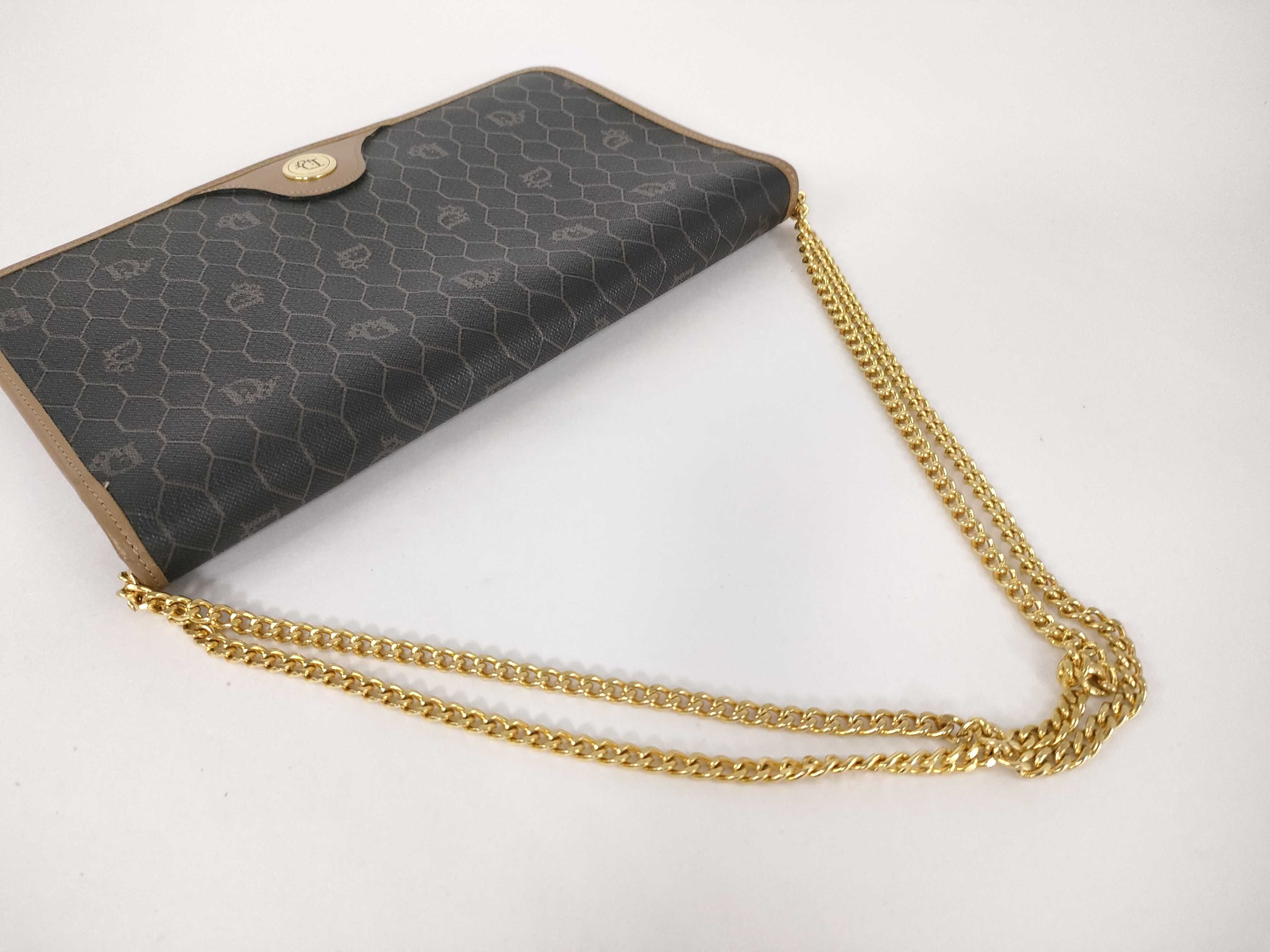 Christian Honeycomb PVC Chain Shoulder Bag — view 3