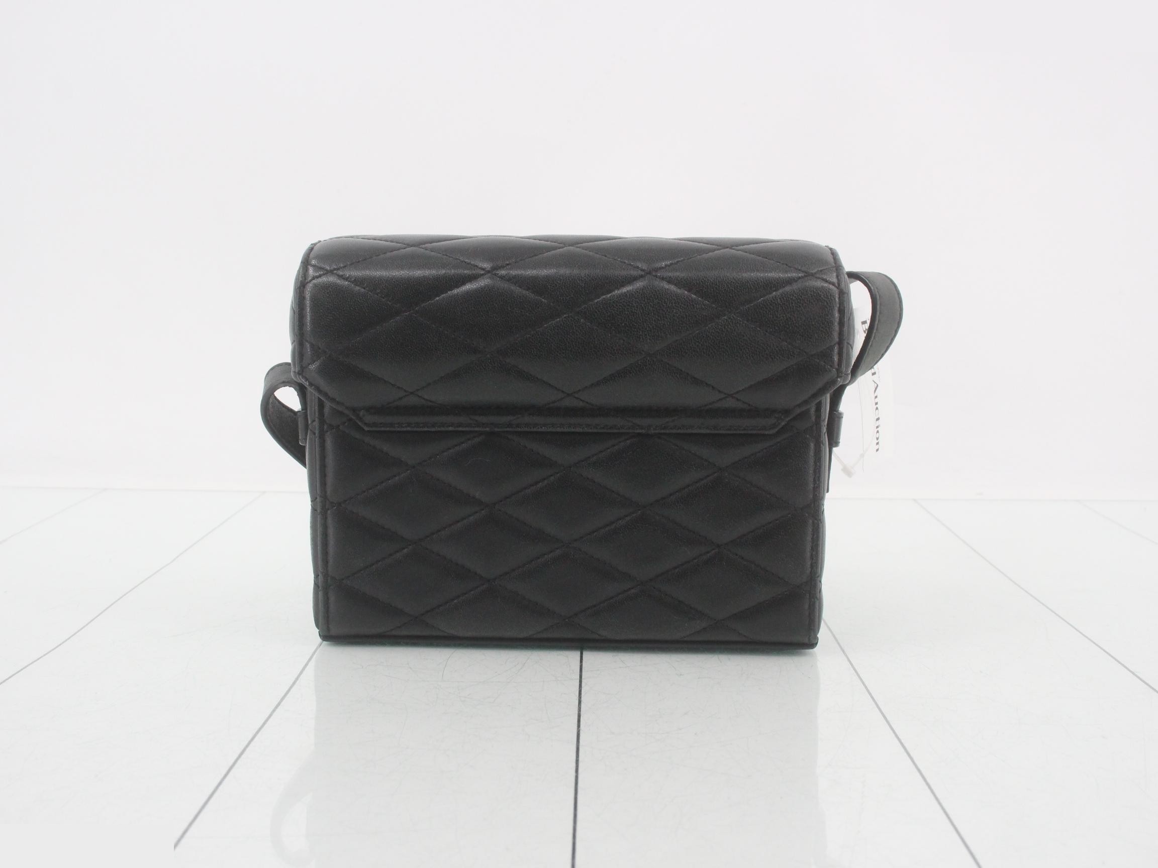 Junebox Leather Shoulder Bag, Black — view 2