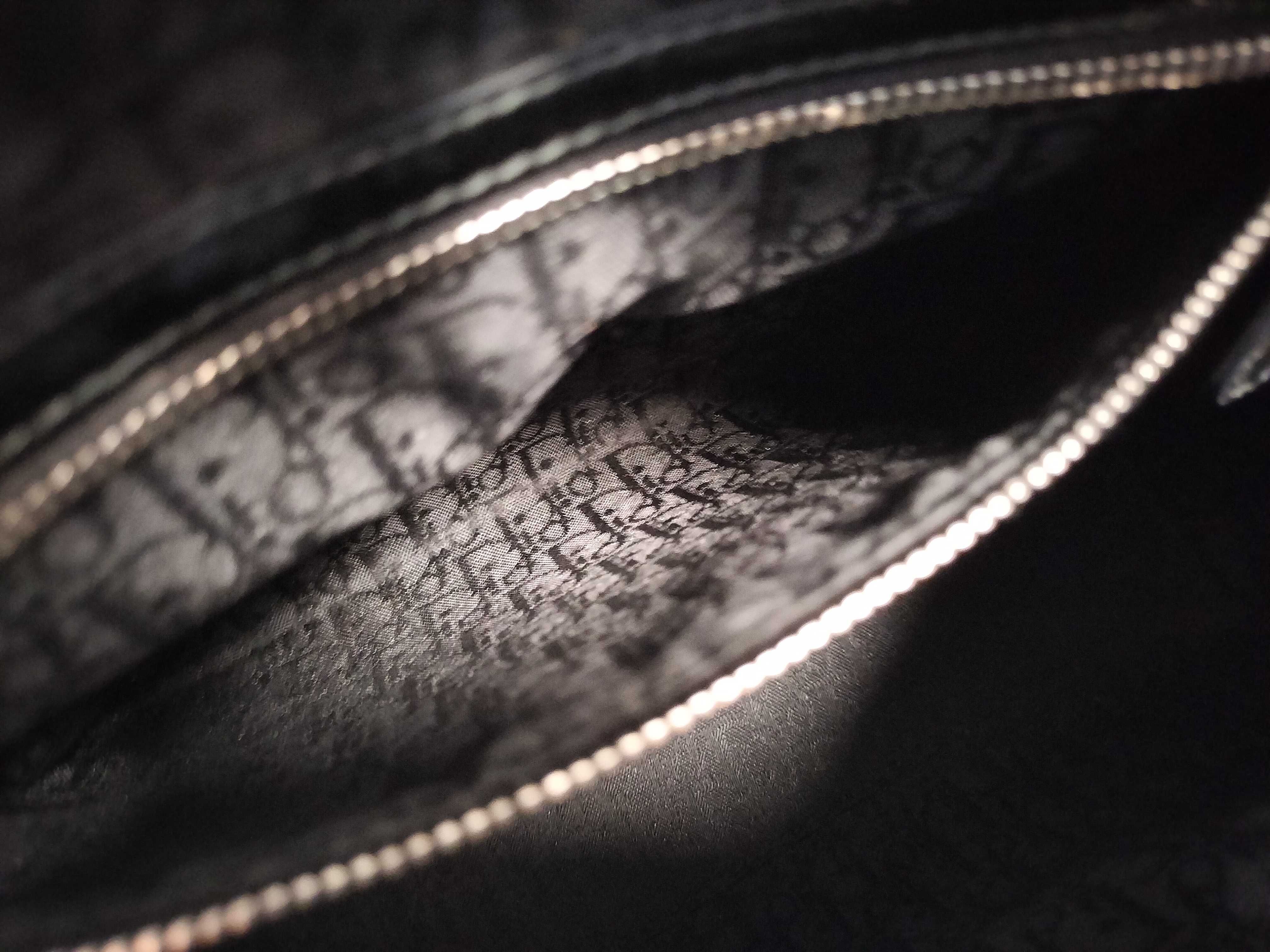Lady Dior Medium Patent Cannage Black 2-way Handbag — view 11
